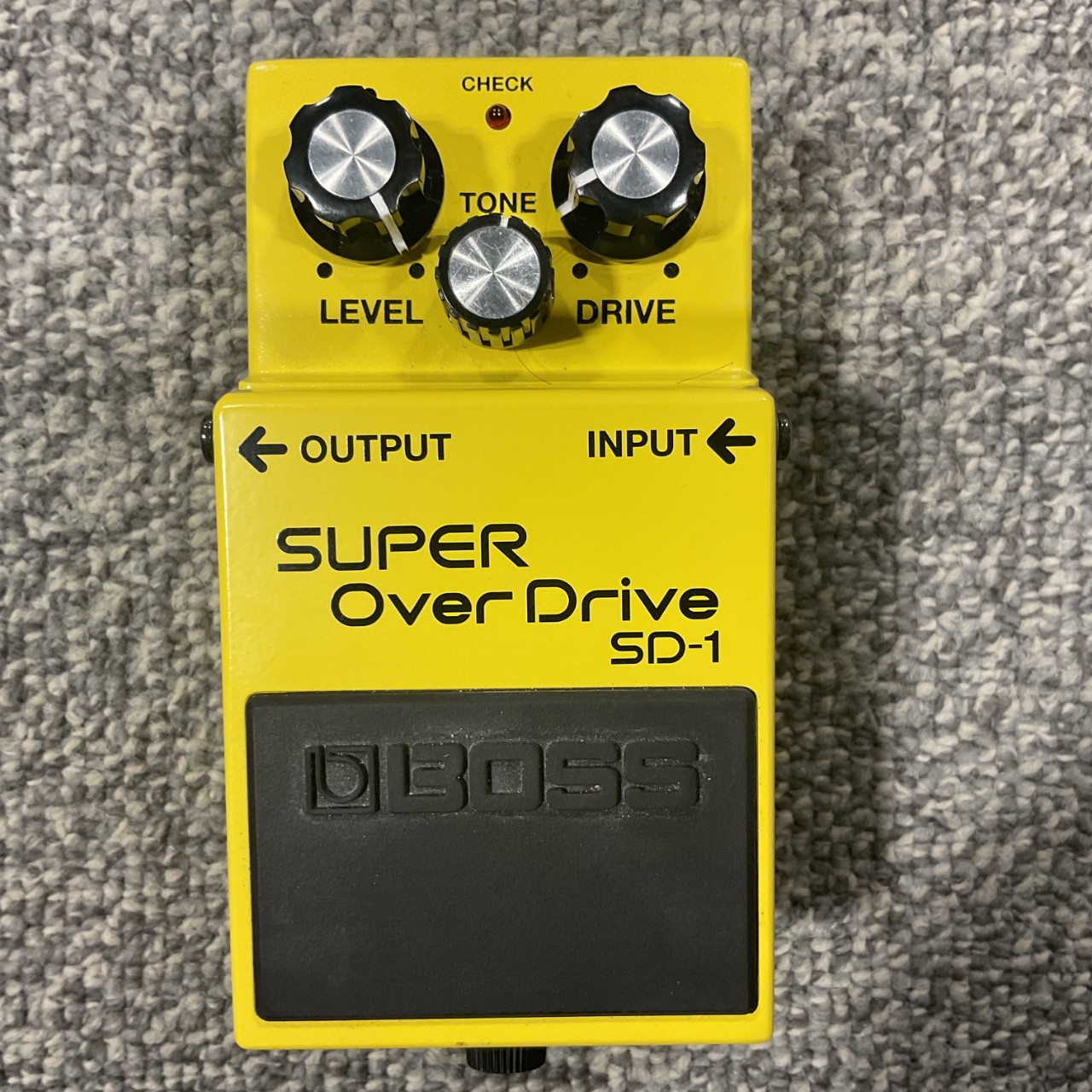 Used BOSS SD-1 SUPER OVERDRIVE Guitar Pedal