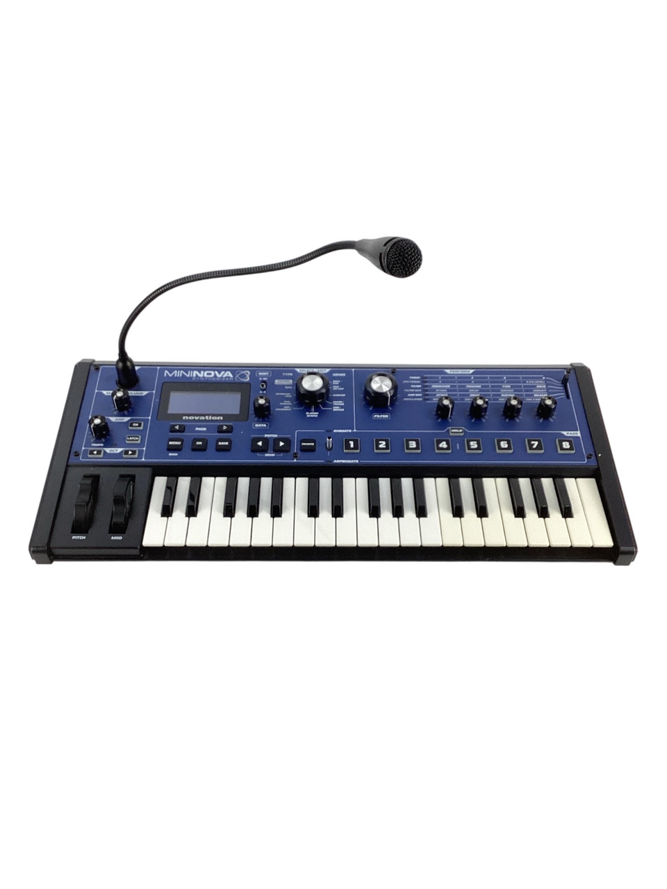 Used Novation MININOVA SYNTH W/MIC/AC Compact Synthesizer Compact