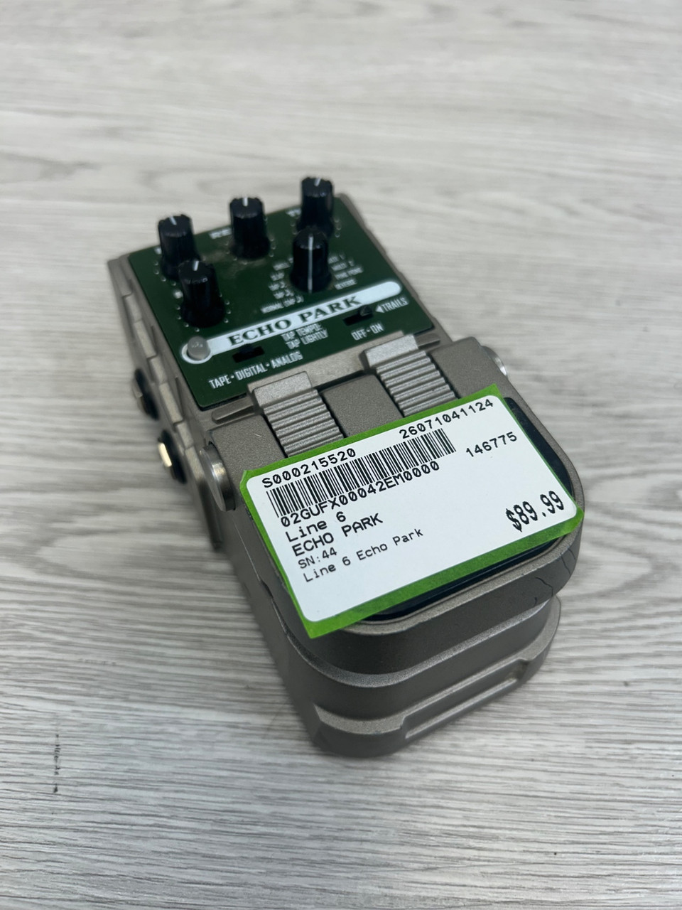 Used Line 6 ECHO PARK Delay Pedal