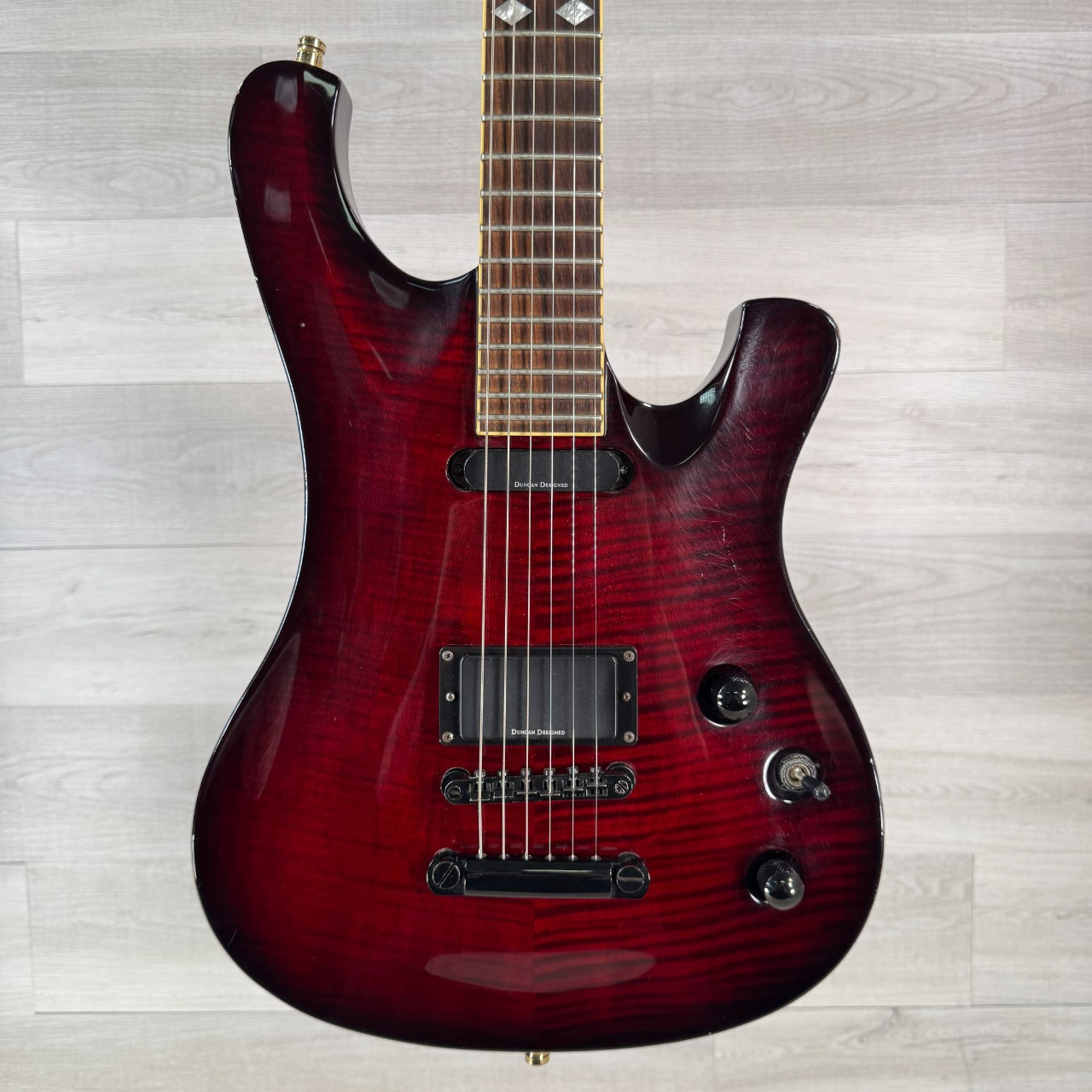 Used Schecter Diamond Series 006 Elite Electric Guitar - Red
