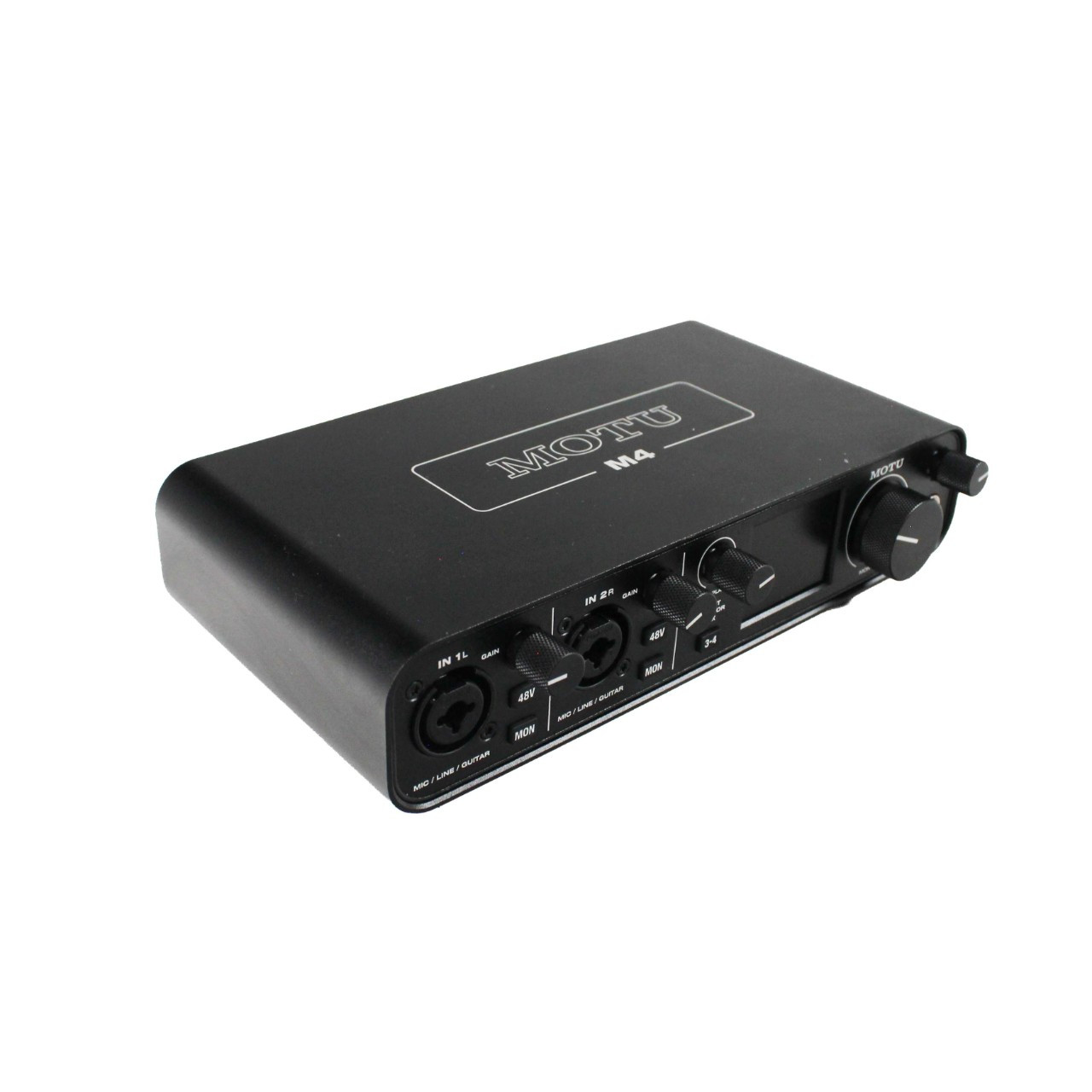 Used Motu M4 Computer Interface 2 A/D Recording Inputs