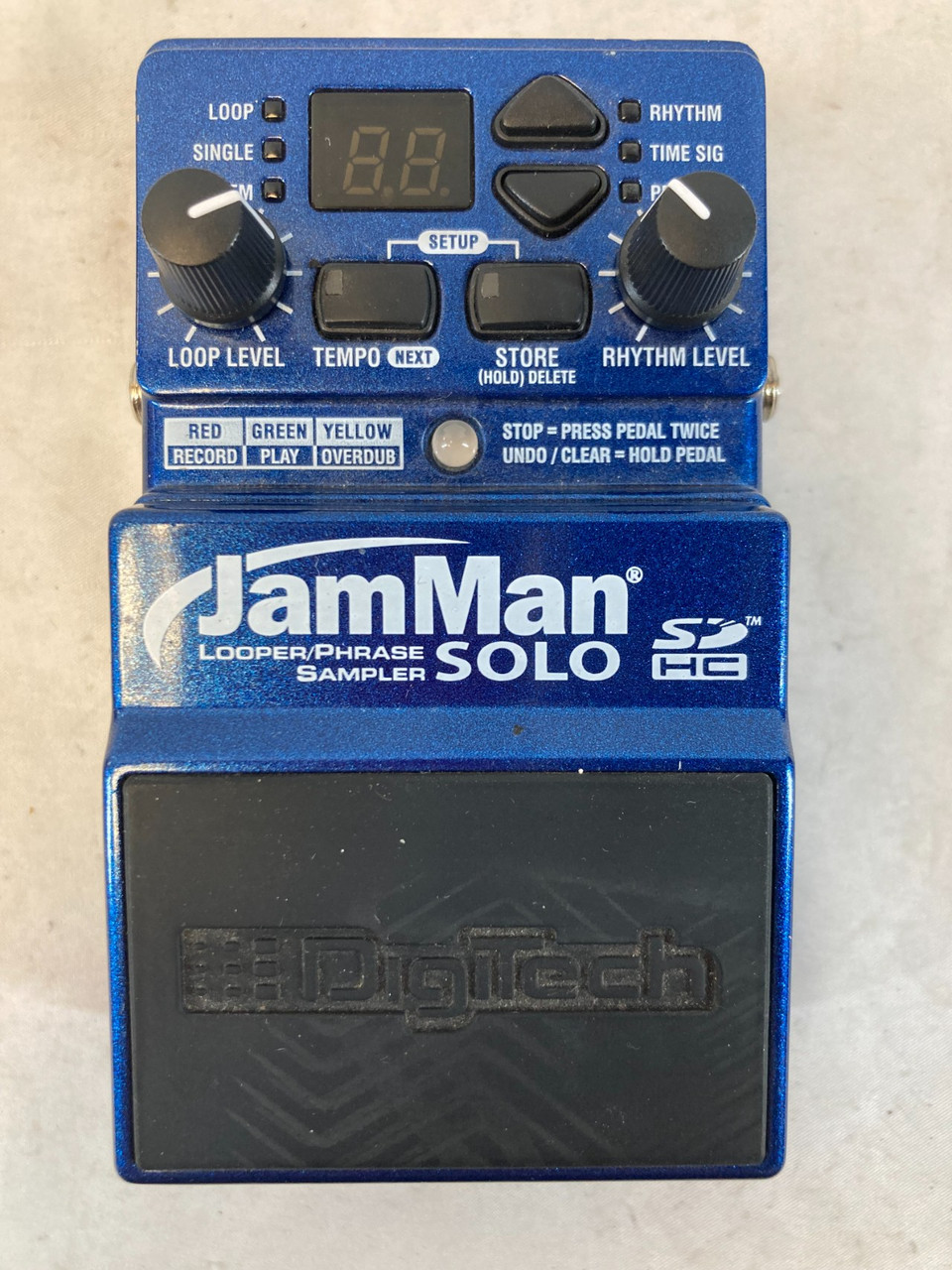 Used Digitech Jamman Solo Looper Pedal