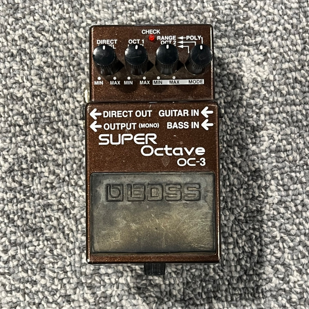Used BOSS OC-3 SUPER OCTAVE Guitar Pedal