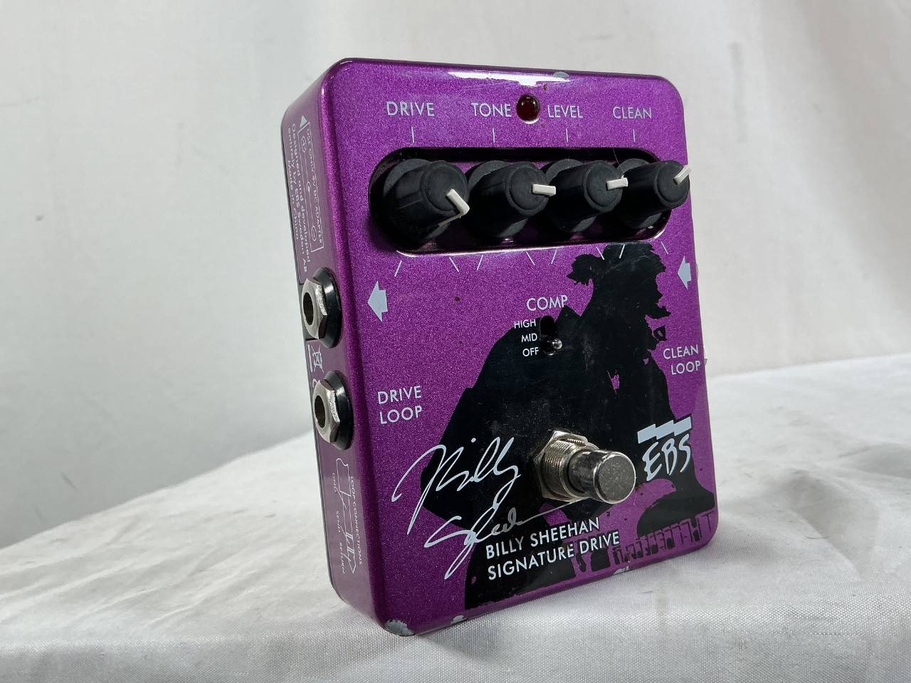 Used EBS BILLY SHEEHAN SIGNATURE BASS DRIVE Overdrive Pedal