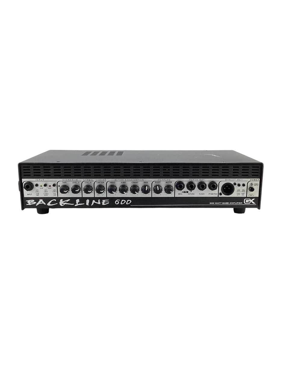 Used Gallien Krueger BACKLINE 600 BASS AMP HEAD Solid State