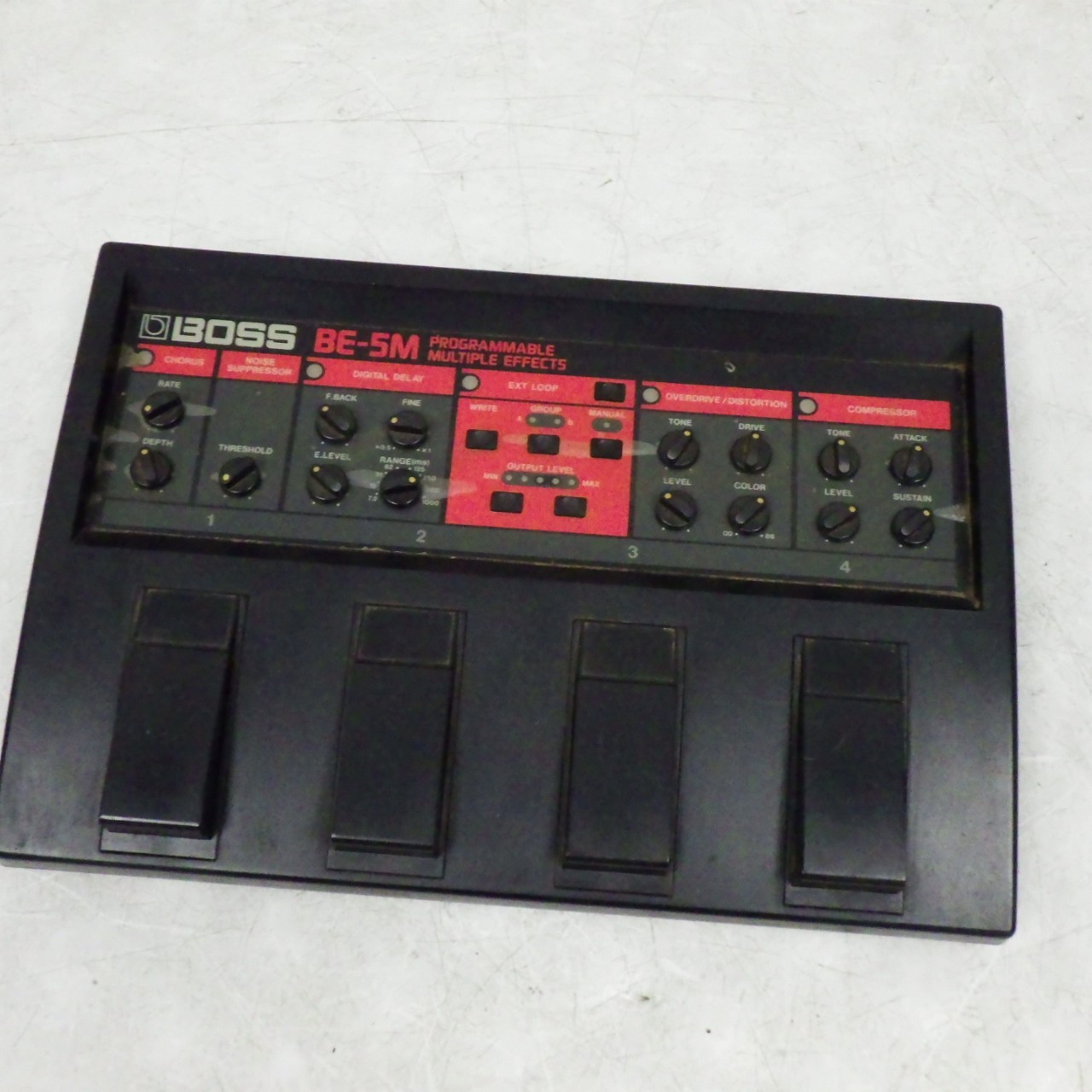 Used Boss BE-5M PROGRAMMABLE MULTIEFFECTS Vintage Multi-FX Pedal
