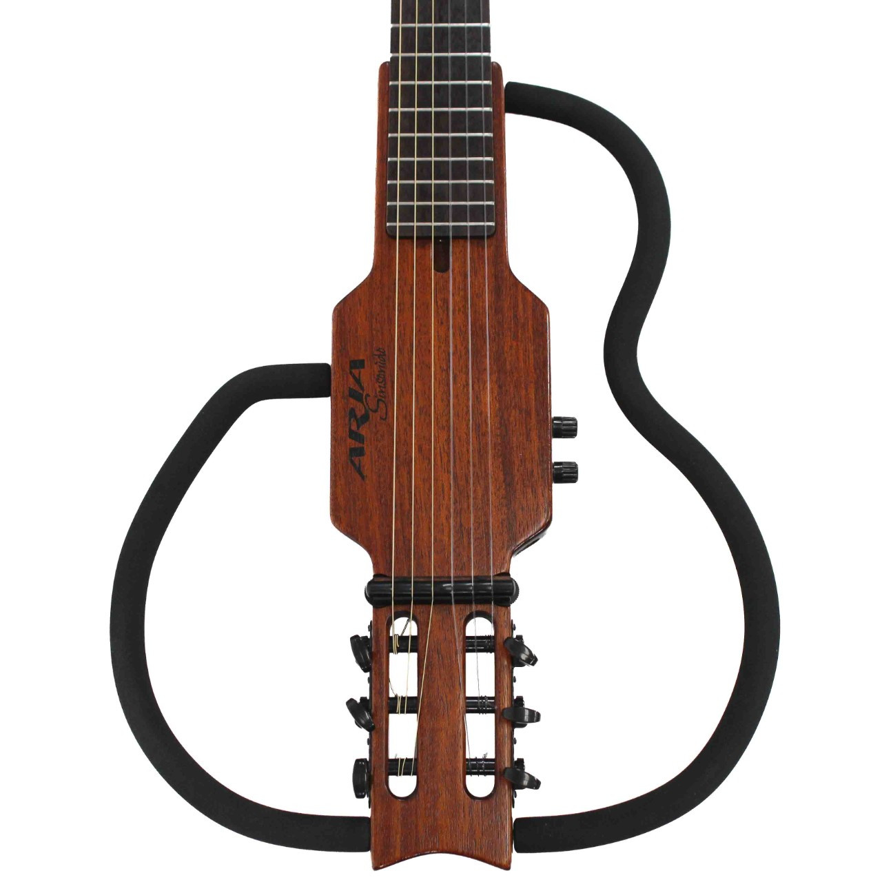 ARIA Sinsonido / SoloEtteライセンス サイレントギター Used Aria SINSONIDO SILENT GUITAR Electric Guitar Wood 6-String