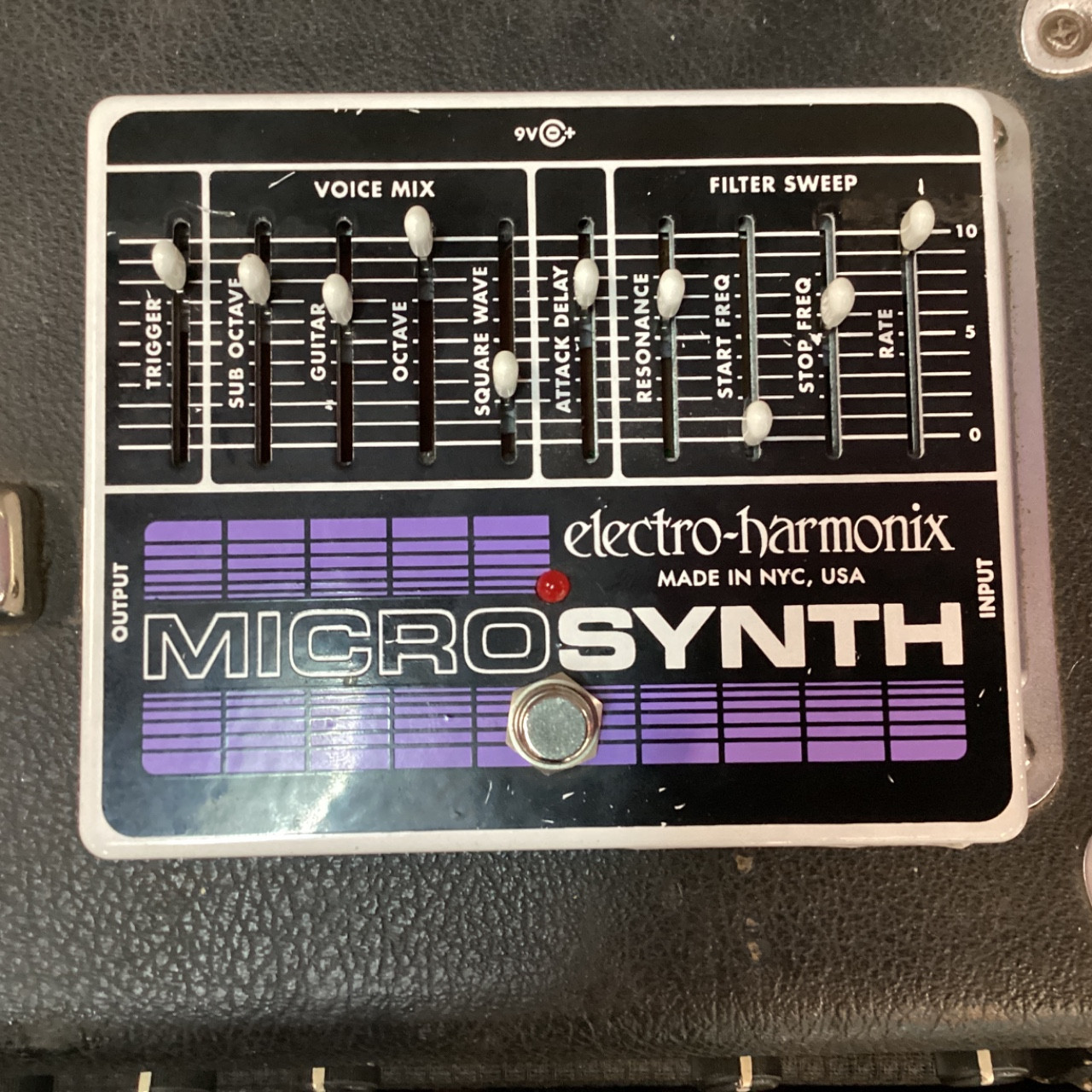 Used Electro Harmonix (E/H) MICRO SYNTH Synthesizer Pedal