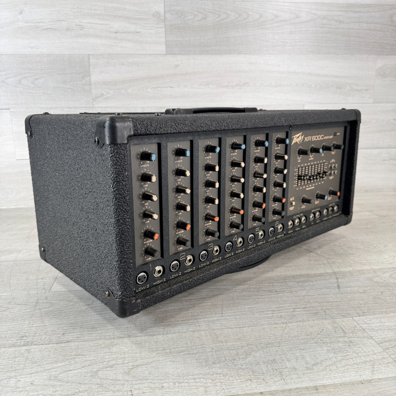 Used Peavey Vintage XR600C Powered Mixer Head