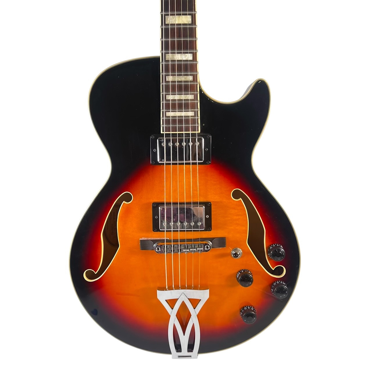 Used Ibanez AG75-BS ARTCORE Semi-Hollow Electric Guitar Sunburst 6