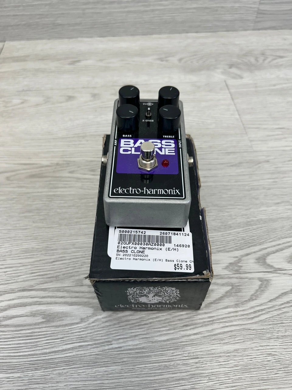 Used Electro Harmonix (E/H) BASS CLONE Chorus Pedal