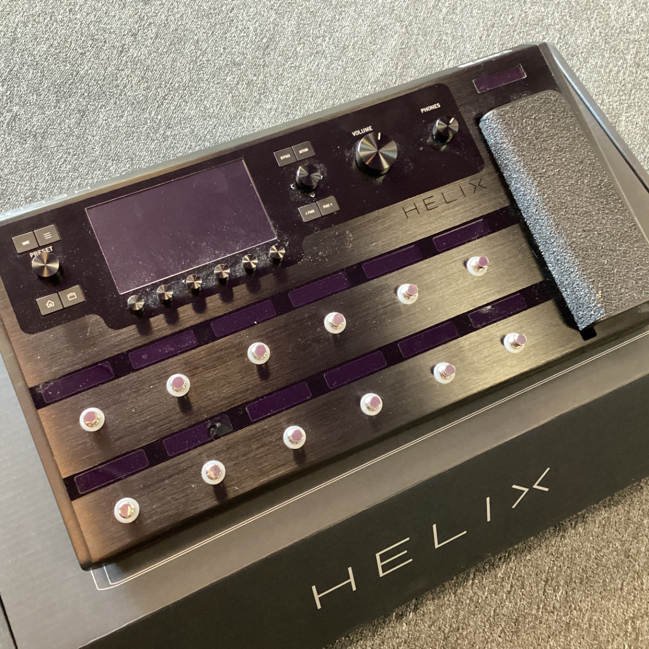 Used Line 6 HELIX FLOOR Floorboard Amp Modeling + FX
