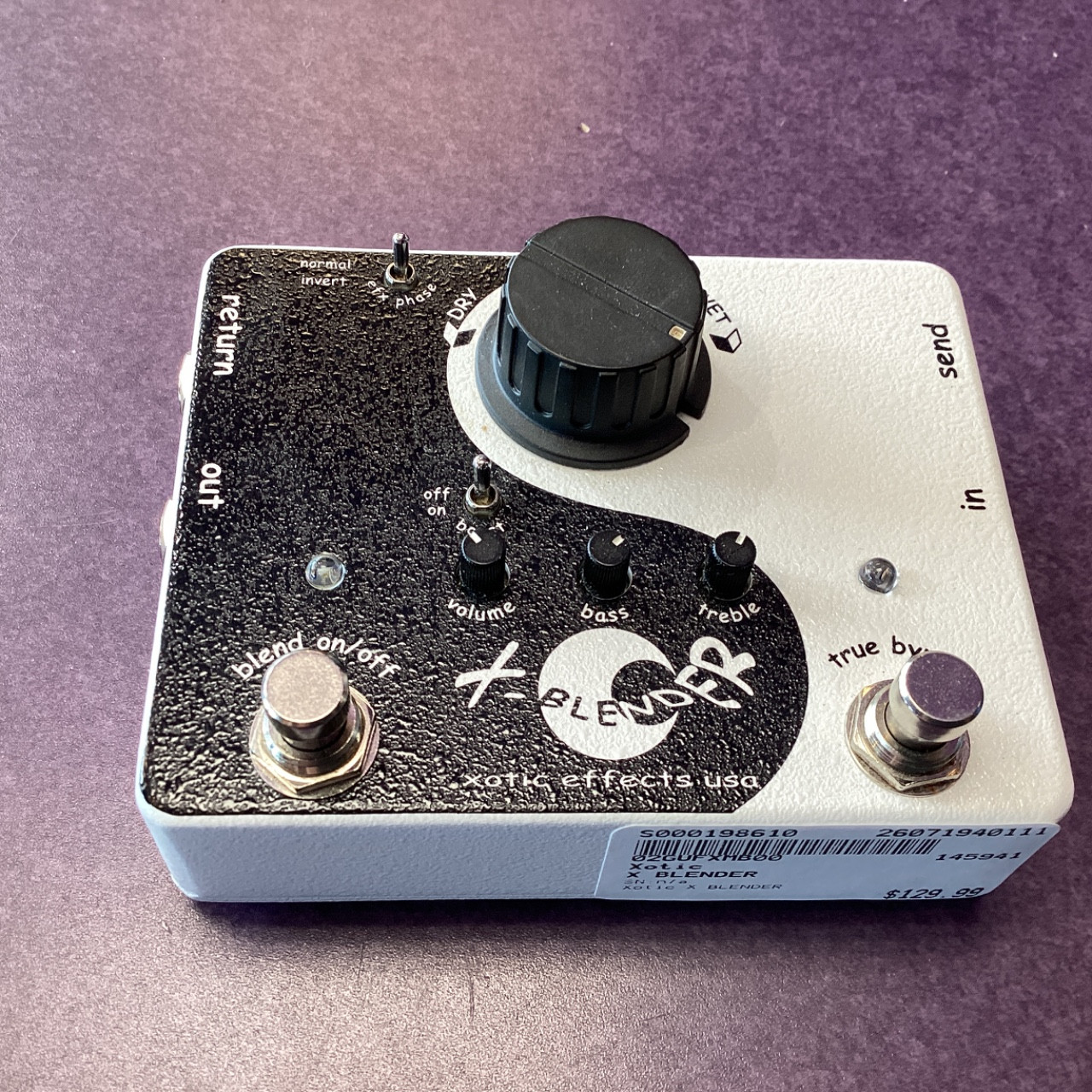 【美品/箱付き】Xotic Effects X-BLENDER 【USED】 Used Xotic X BLENDER Guitar Effects Pedal