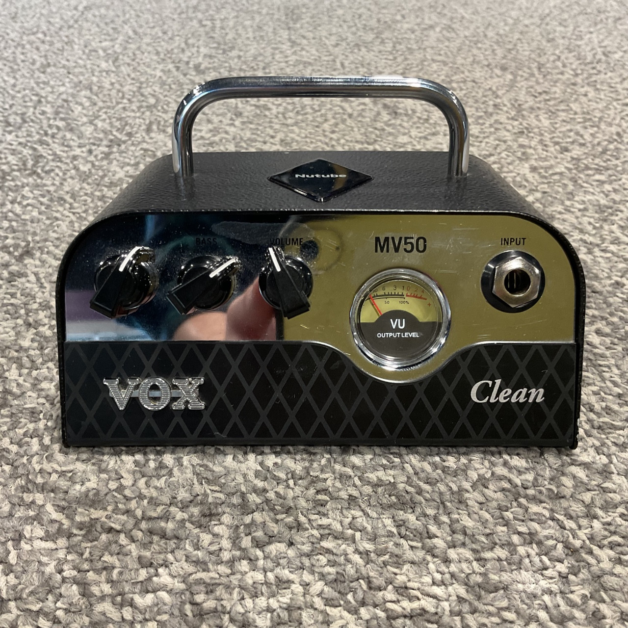 Used VOX MV50 CLEAN Solid State Guitar Amplifier Head