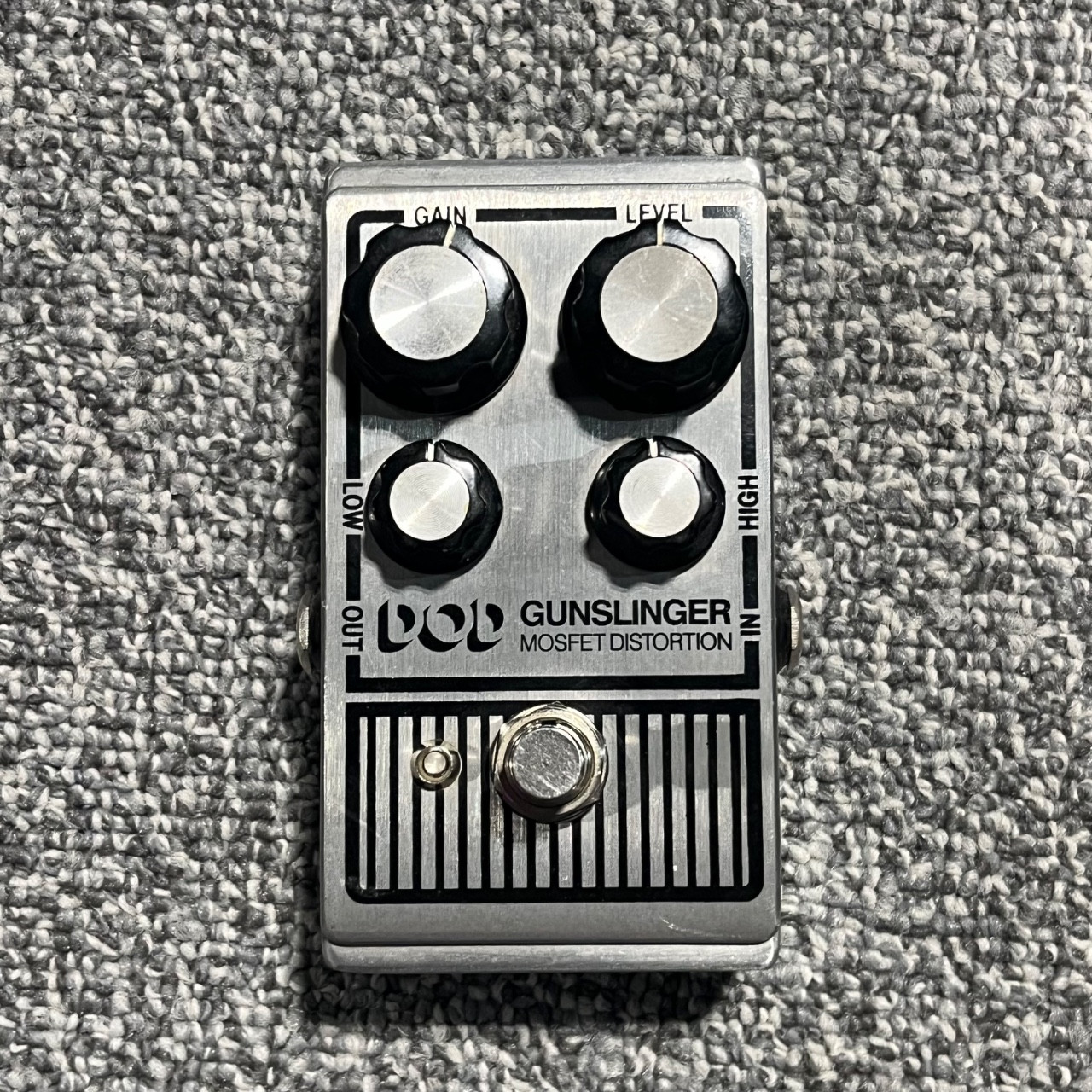 Used DOD GUNSLINGER MOSFET DISTORTION Guitar Pedal