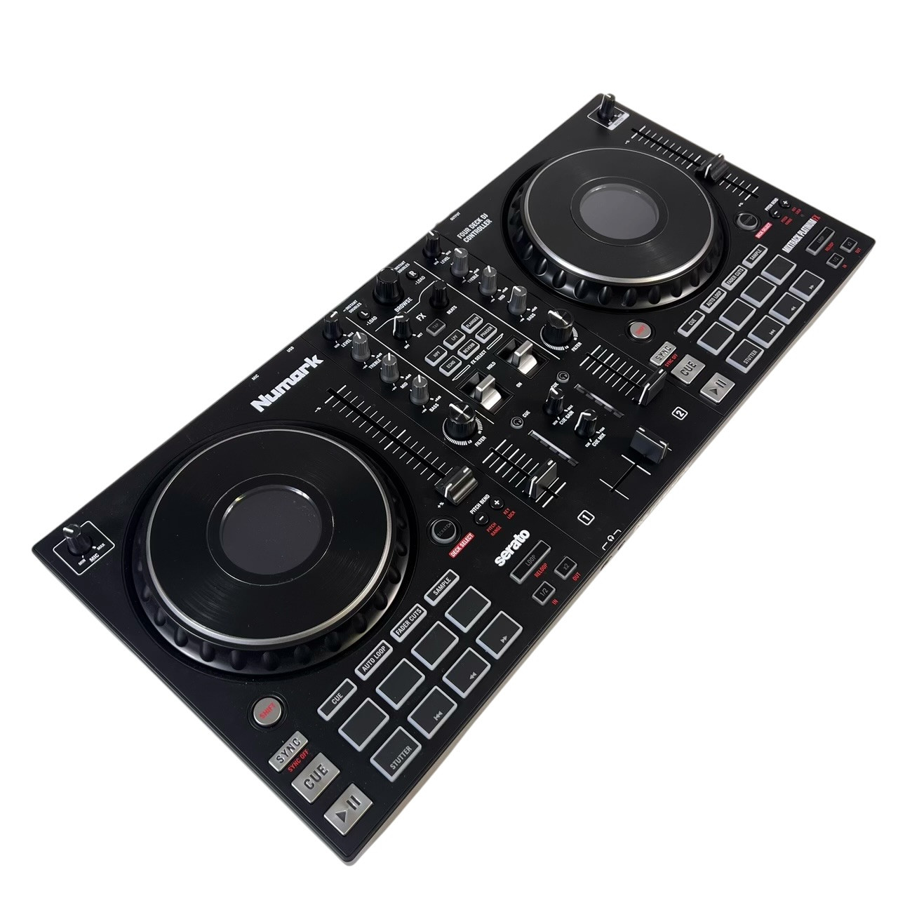 Used Numark MIXTRACK PLATINUM FX W/ GIG BAG DJ Mixer