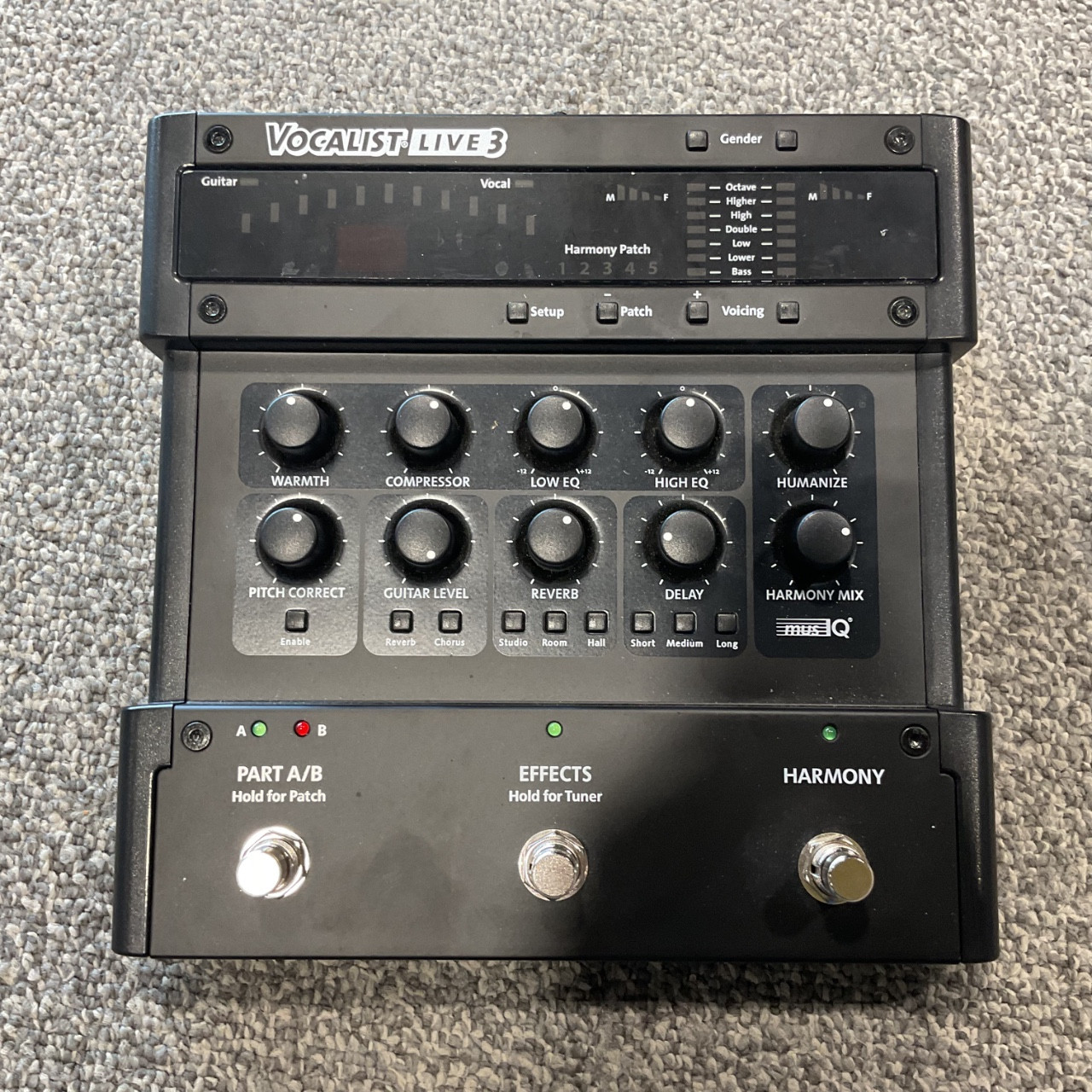 Used DIGITECH VOCALIST LIVE 3 Multi Effects Unit