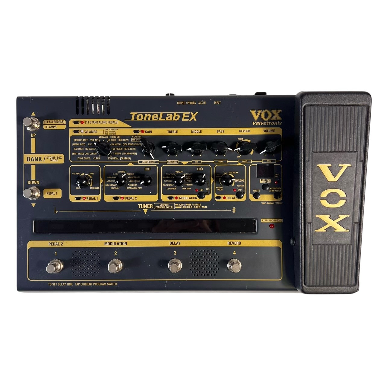 Used Vox TONELAB EX Multi-FX Pedal