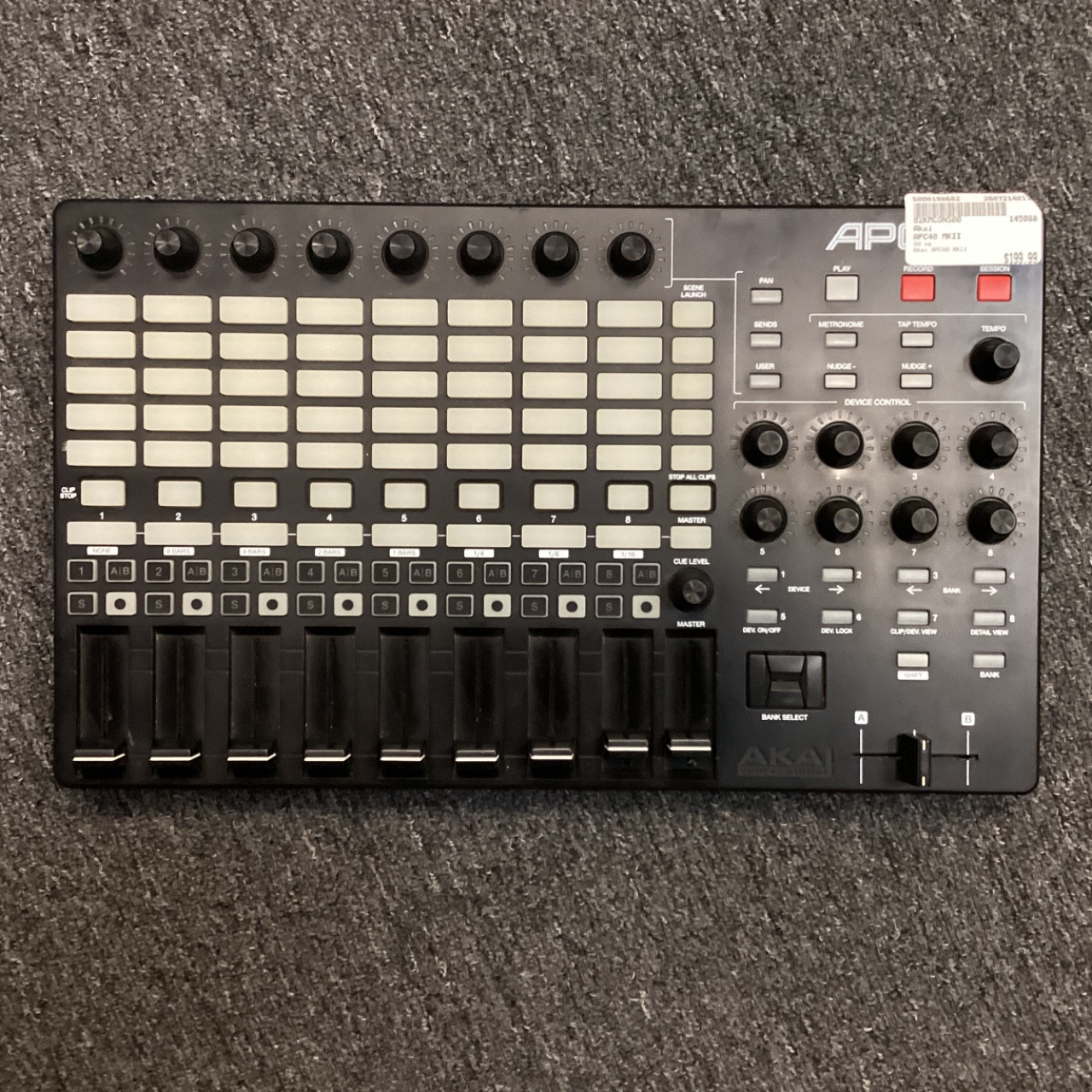 Used Akai APC40 MKII Pad Controller Pad