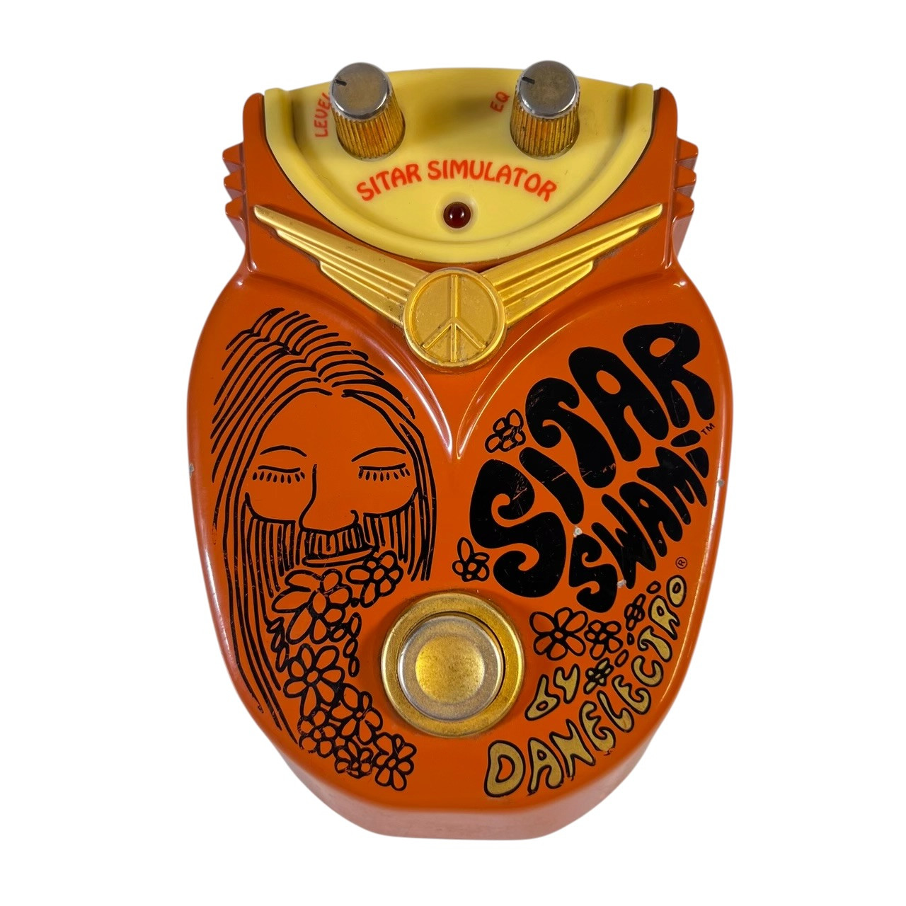 Used Danelectro SITAR SWAMI Guitar Effects Pedal