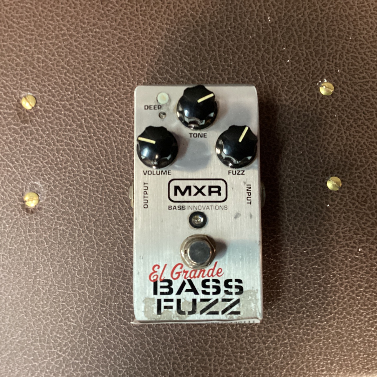 廃盤　MXR El Grande Bass Fuzz 本体のみ Used MXR EL GRANDE BASS FUZZ Fuzz Pedal