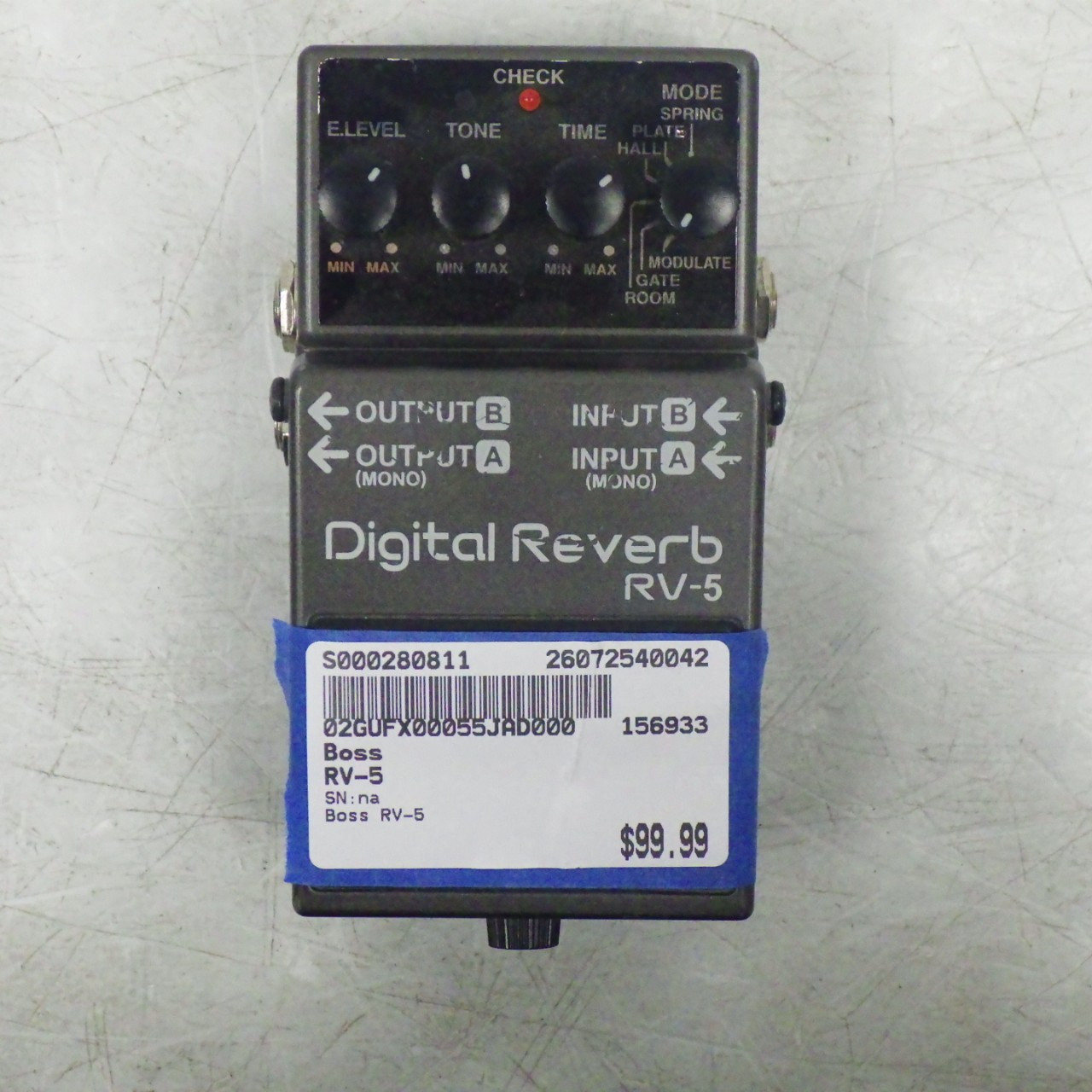 BOSS Digital Reverb RV-5 BOSS Digital Reverb RV-5 BOSS 【公式通販】