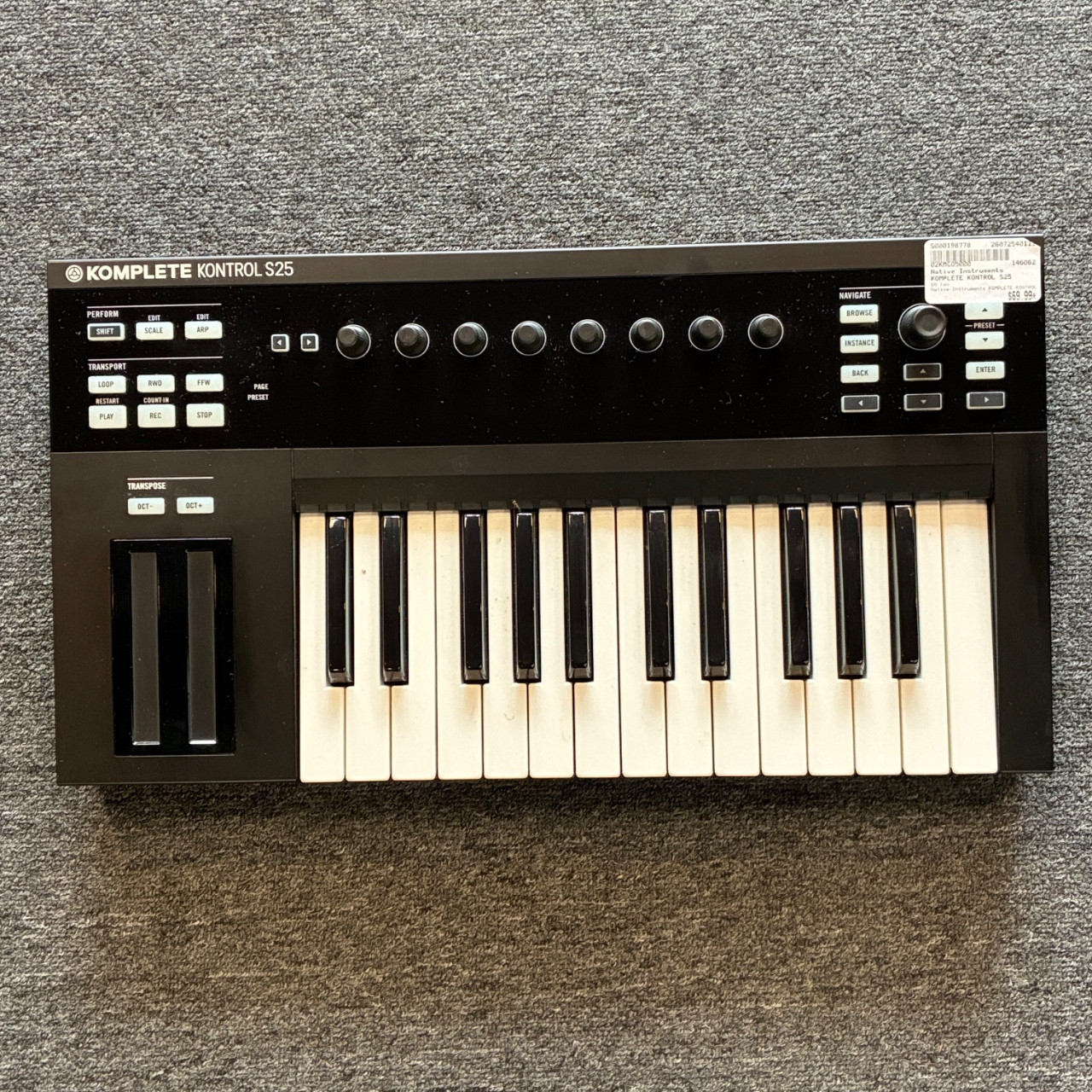 Used Native Instruments KOMPLETE KONTROL S25 25-Key Controller 25-Key