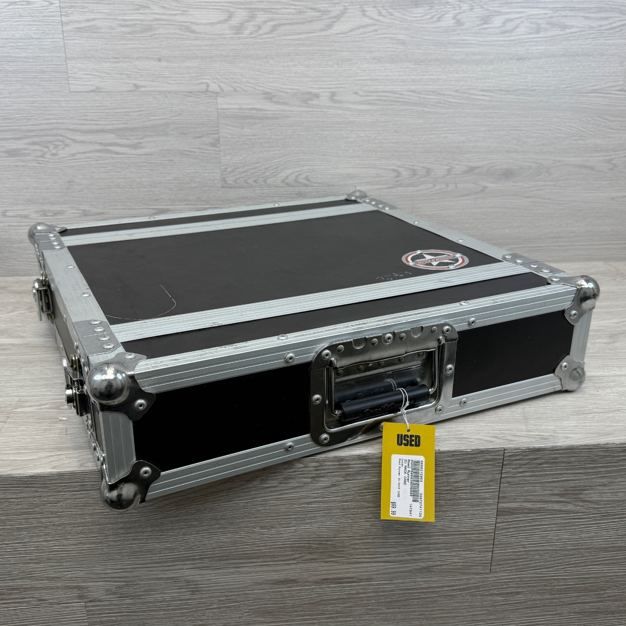 Used Road Runner 2U RACK CASE Small Road Case
