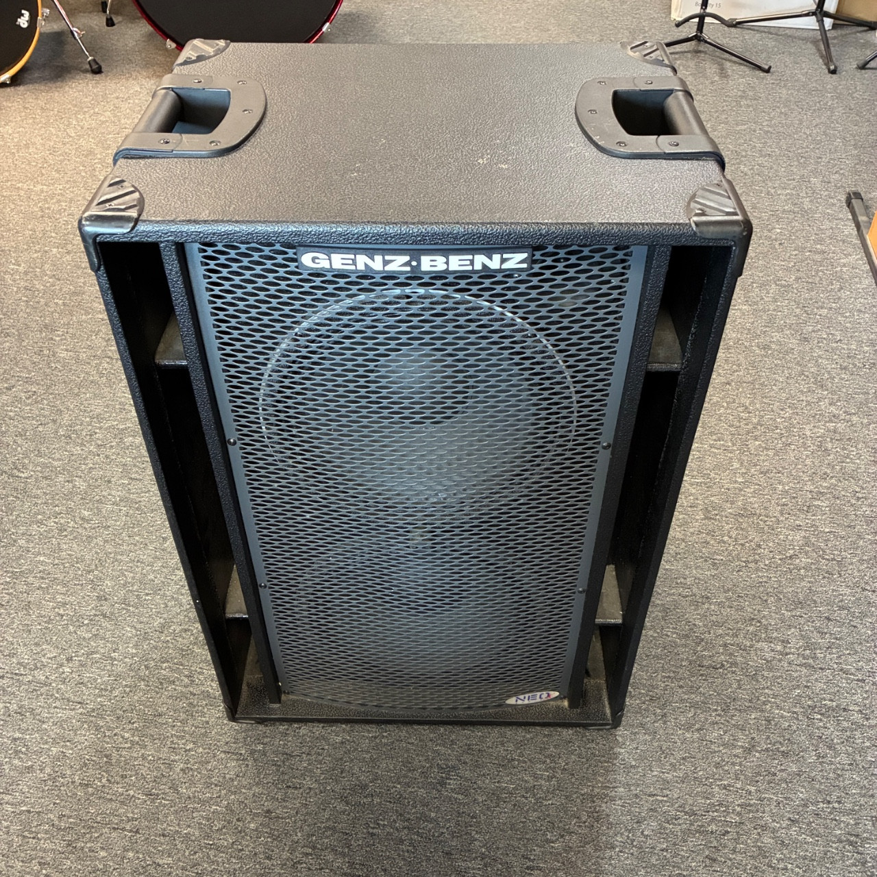 2506-1312 BEGIN 25周年記念ボックス Used Genz Benz NEOX-212T 2 x 12 Bass Guitar Cabinet 2 x 10