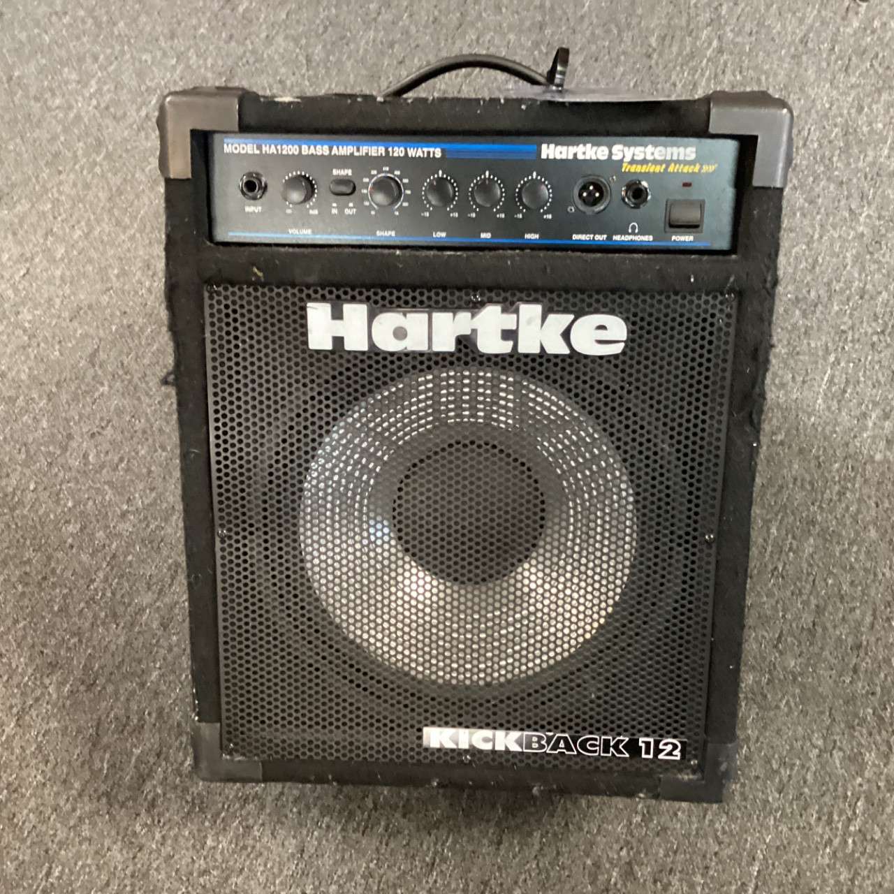 Hartke HS1200 KICKBACK COMBO ベースアンプ 動作品 Hartke Kickback