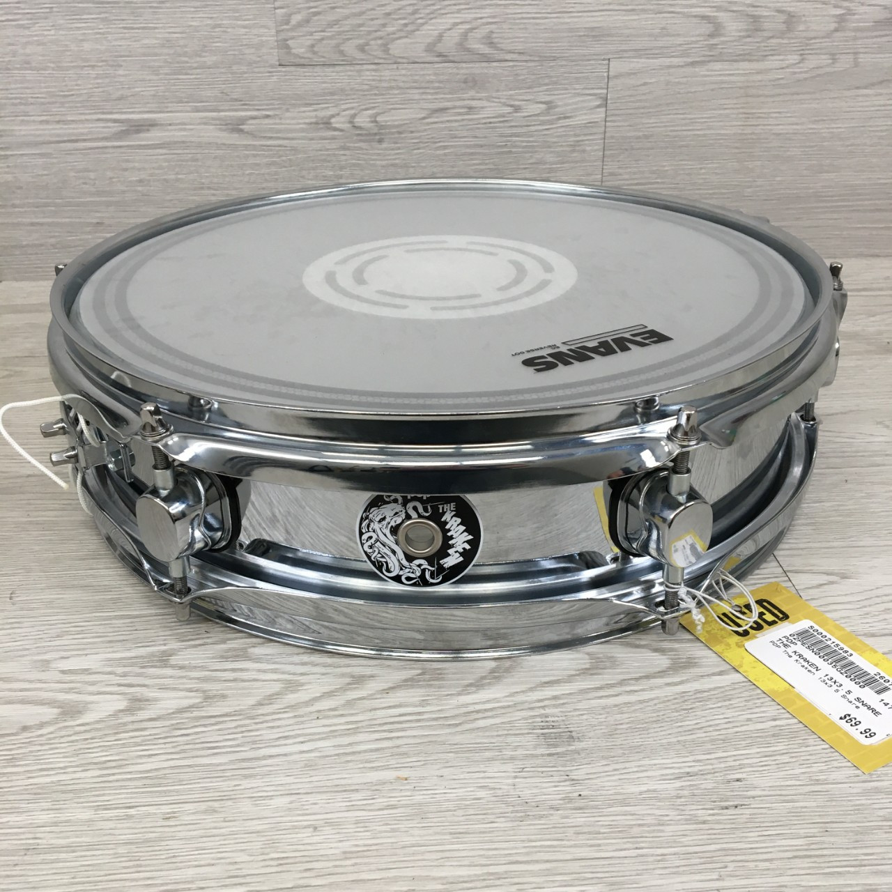 Used PDP THE KRAKEN 13X3.5 SNARE Metal Snare Drum 13