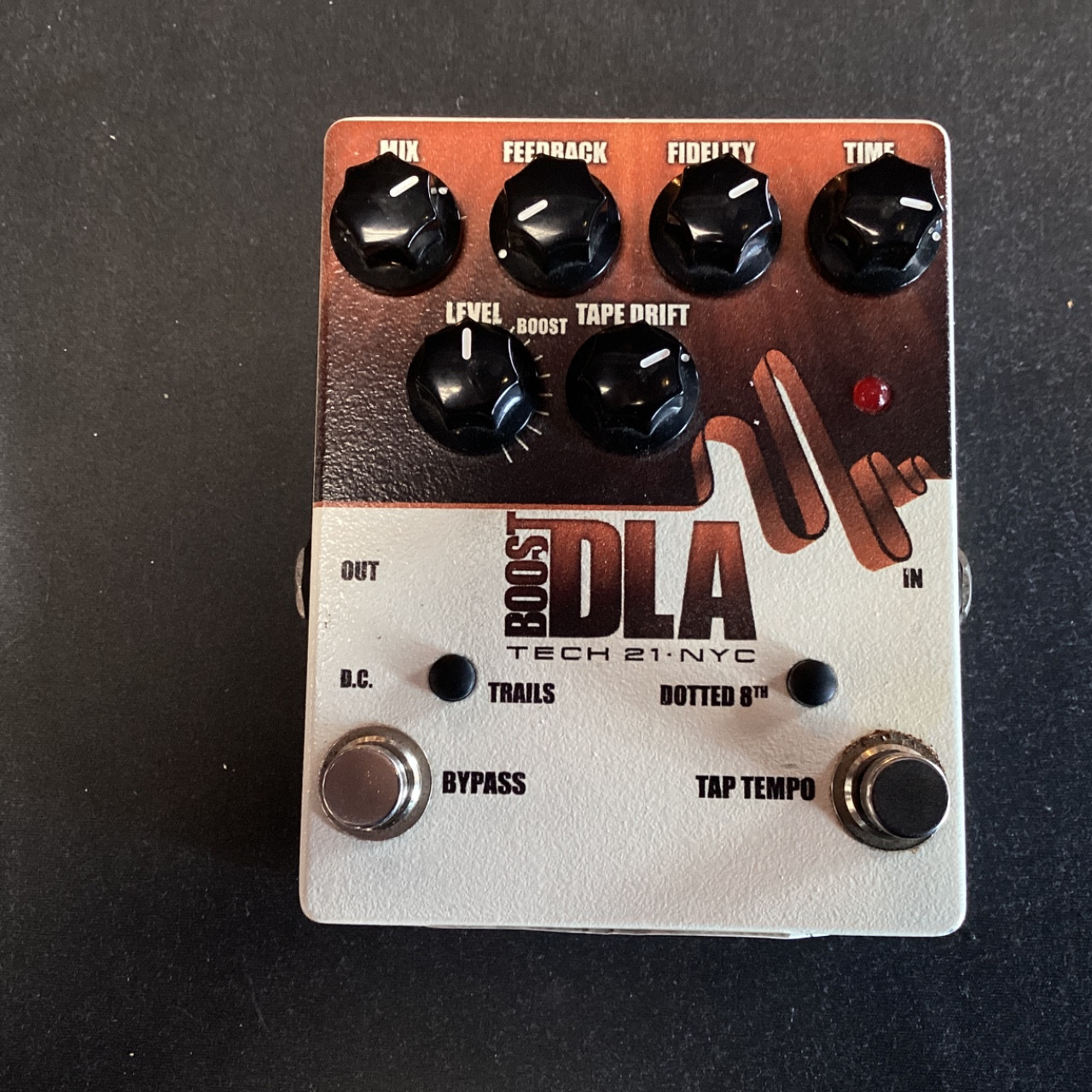 Used Tech 21 BOOST DLA Delay Pedal