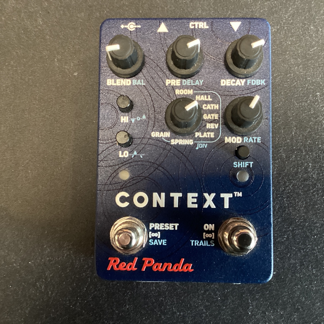 Used Red Panda CONTEXT Reverb Pedal