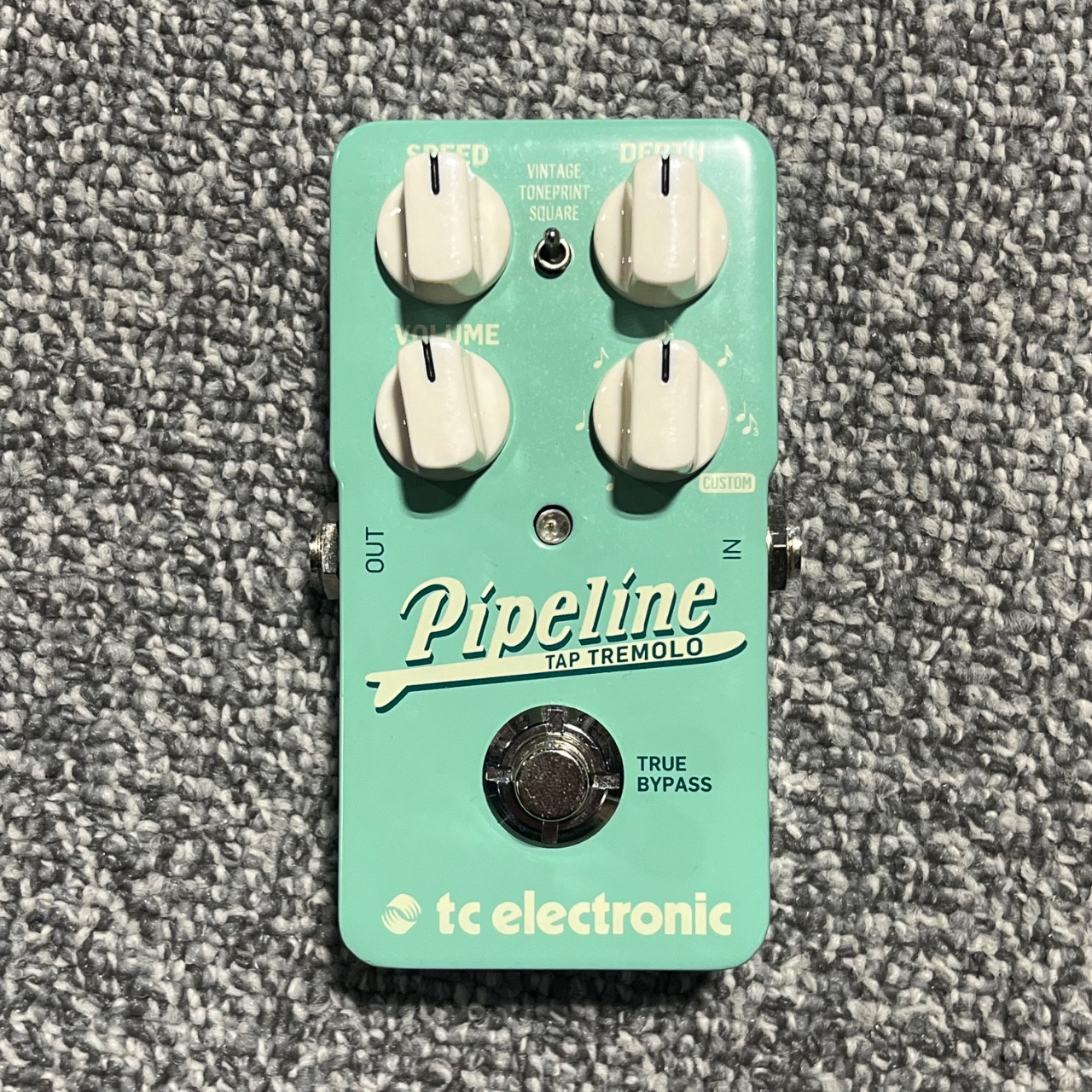 Used TC ELECTRONIC PIPELINE TREMOLO Guitar Pedal