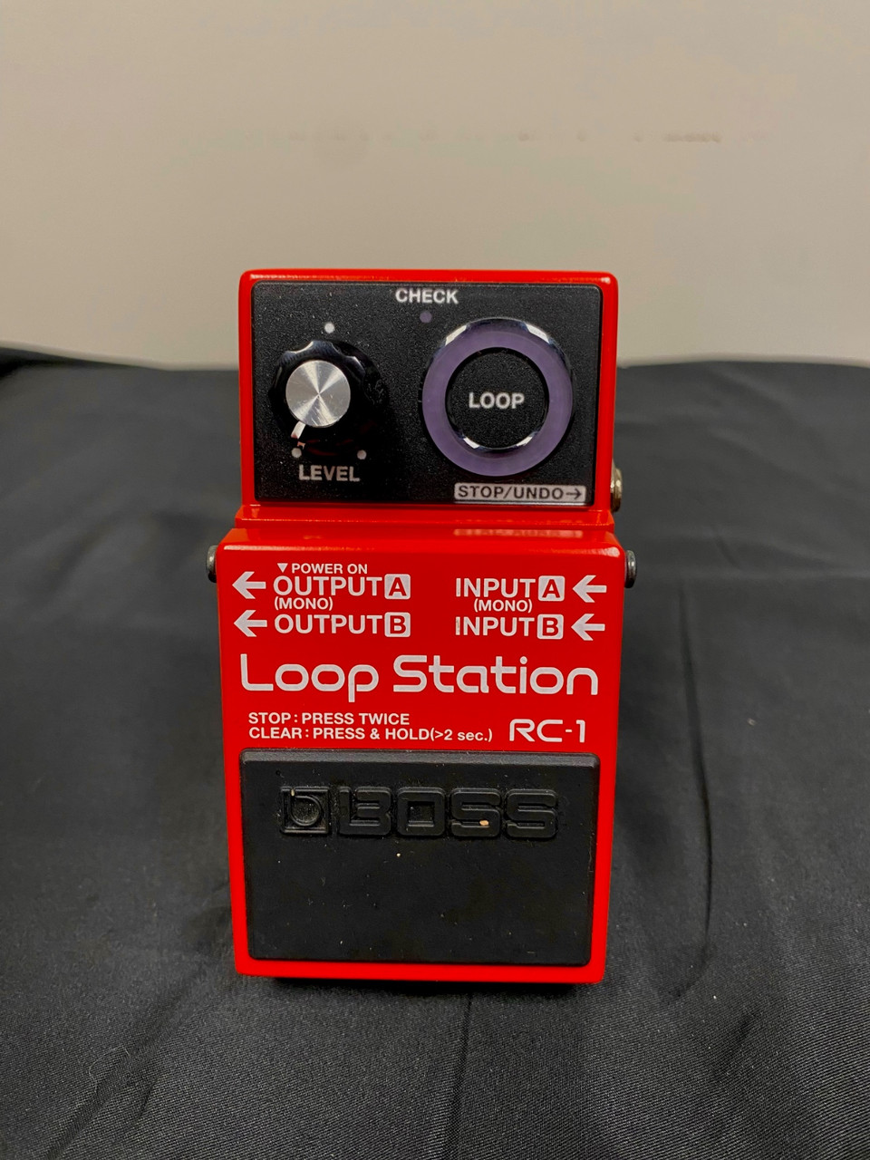 Used Boss LOOPSTATION RC-1 Looper Pedal