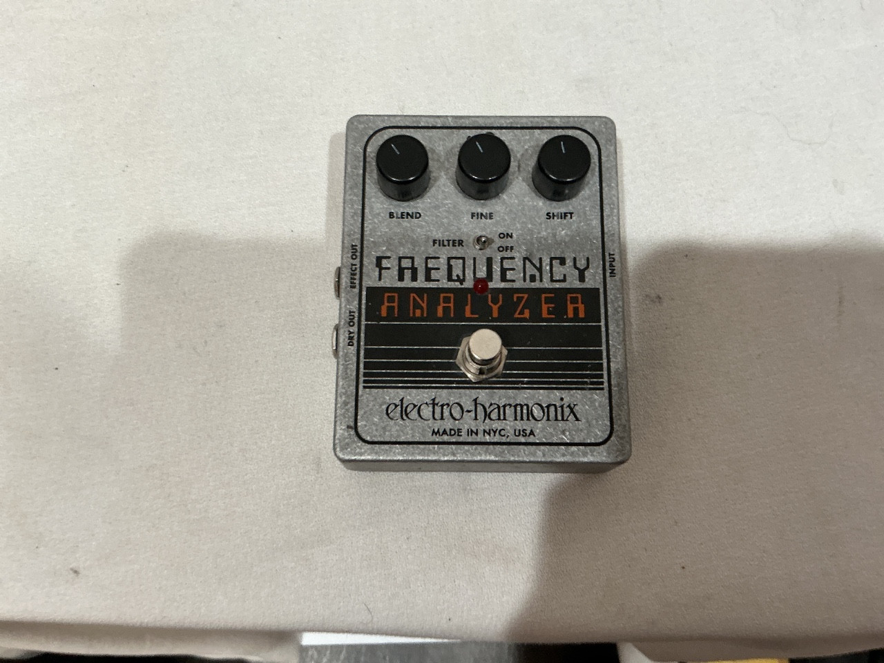 Used Electro Harmonix (E/H) FREQUENCY ANALYZER Guitar Effects Pedal