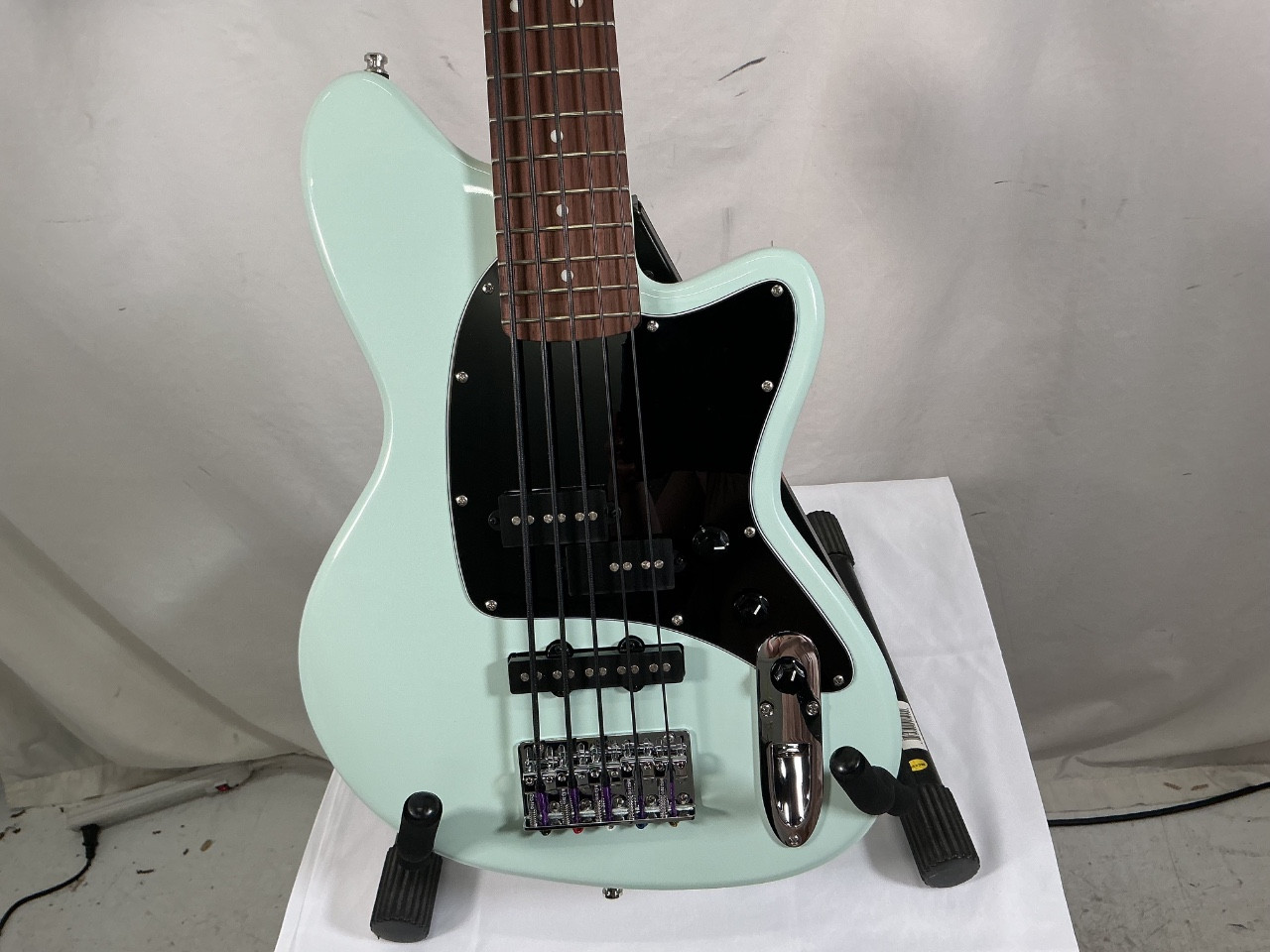 Used Ibanez TALMAN BASS TMB35 Bass Guitar Green 5-String