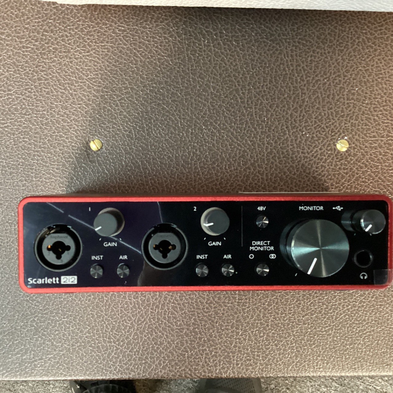 Used Focusrite SCARLETT 2I2 3RD GEN Computer Interface 2 A/D