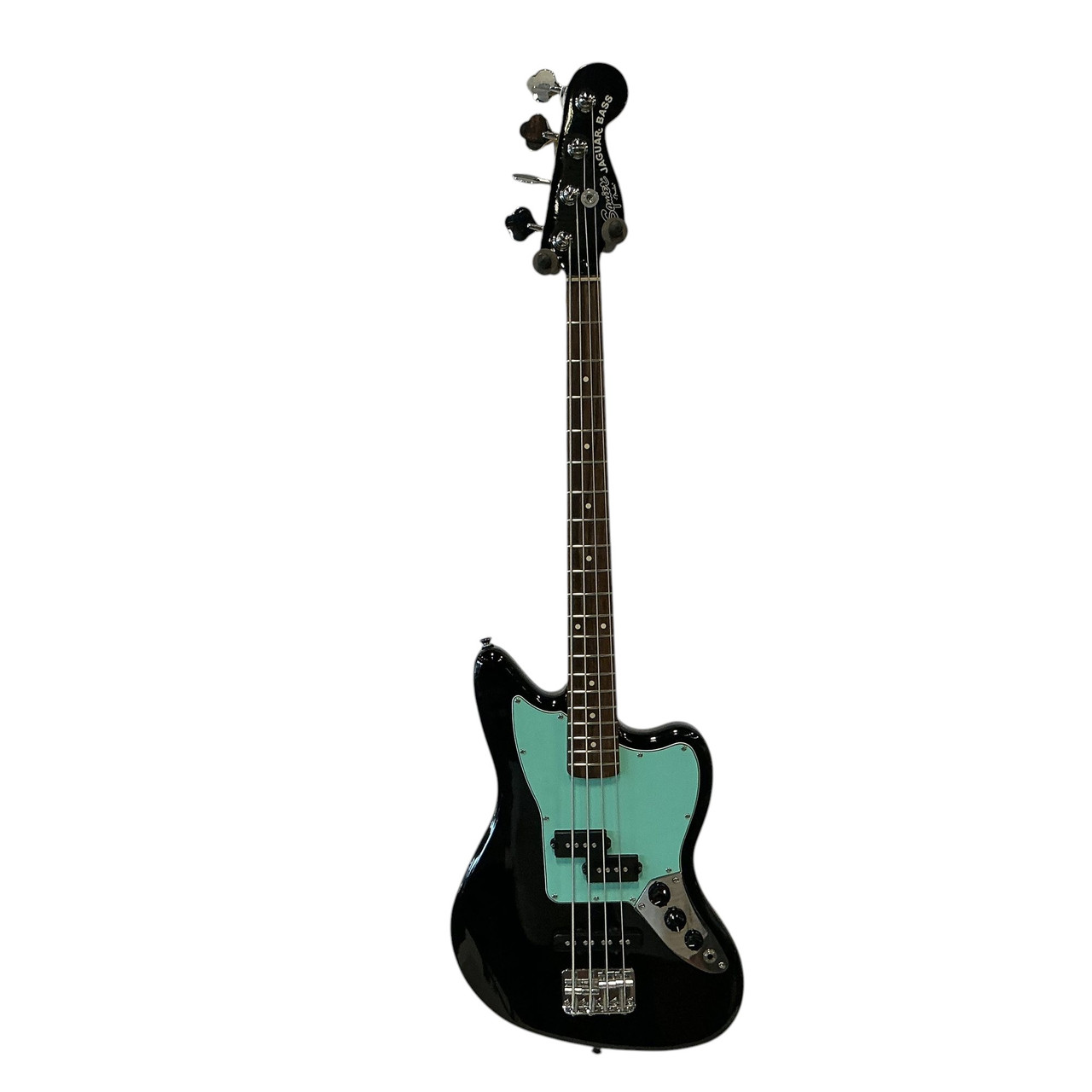 Used Squier VINTAGE MODIFIED JAGUAR BASS Bass Guitar Black 4-String