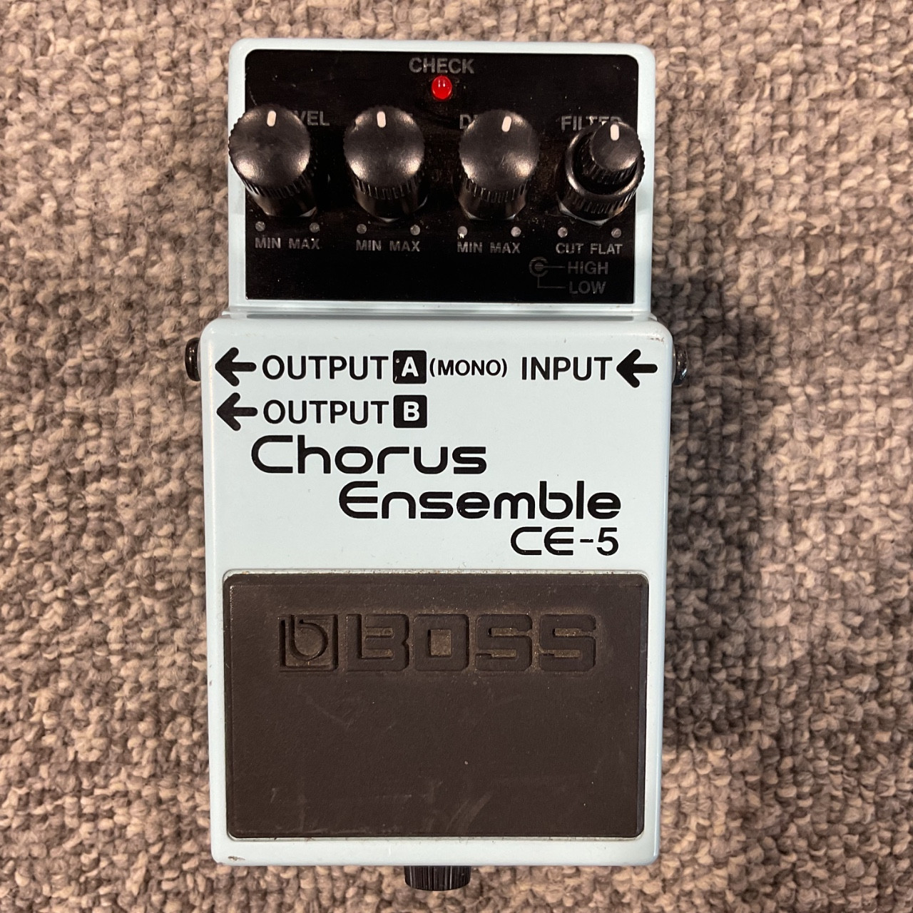 Used BOSS CE-5 CHORUS ENSEMBLE Guitar Pedal