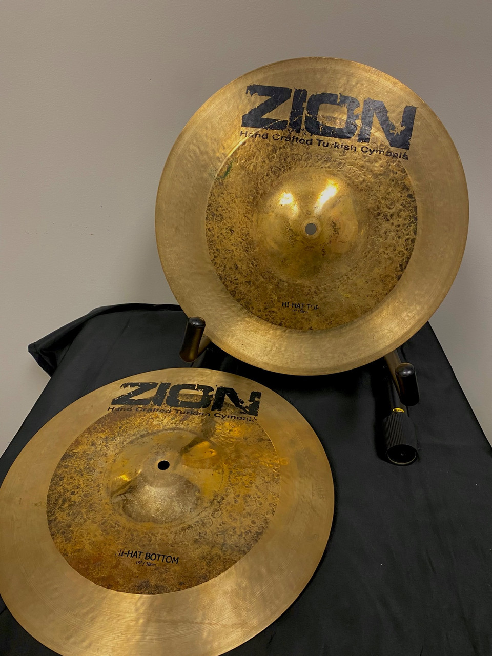 パーツ hac 15 Used ZION 15 IN HI-HAT PAIR Hi Hat Cymbals 15