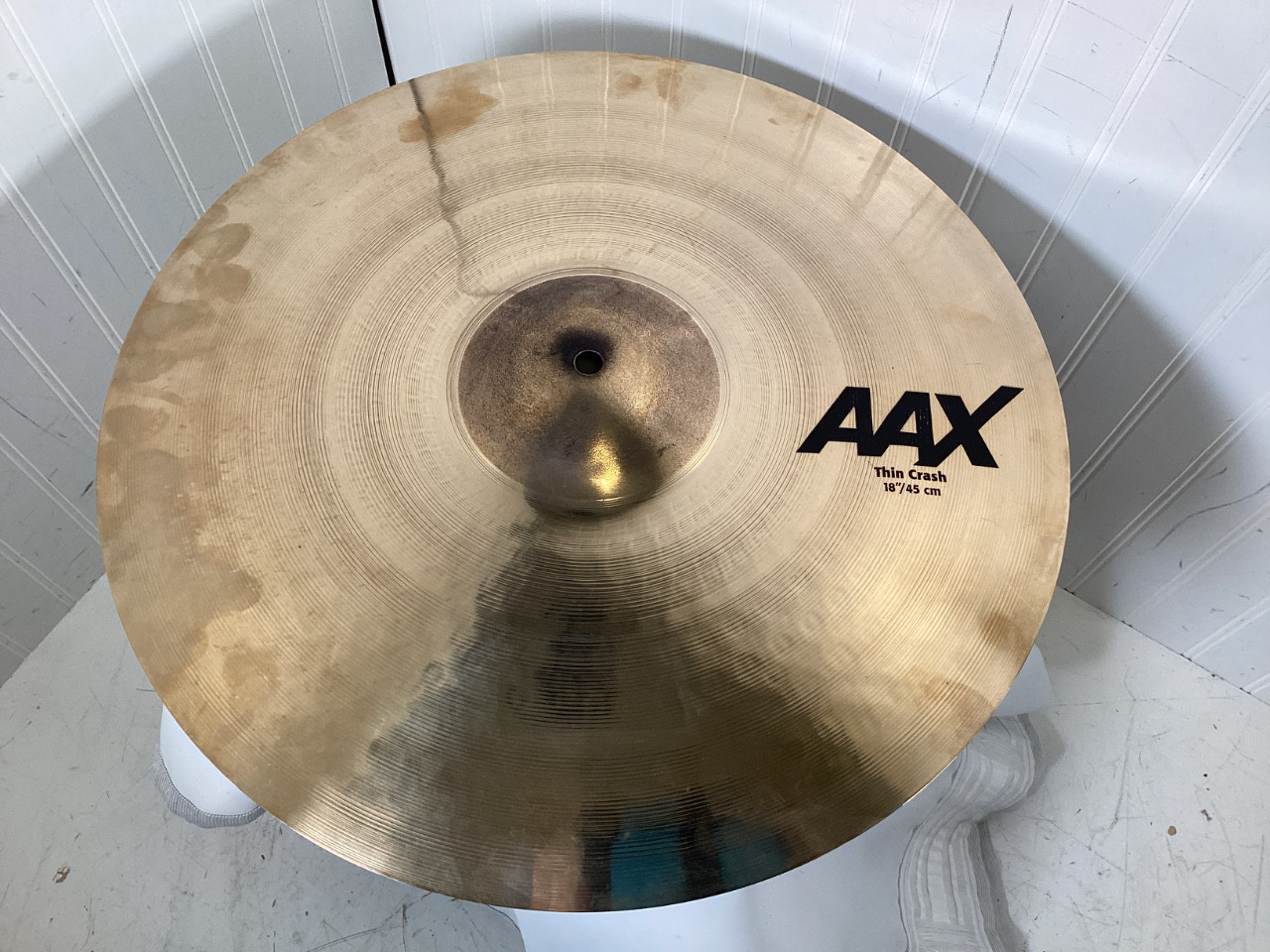 Used Sabian AAX 18 THIN CRASH Crash Cymbal 18