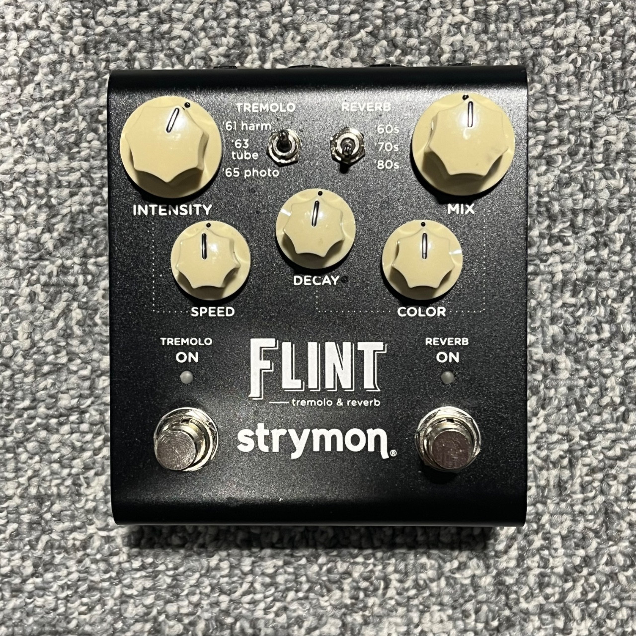 Used STRYMON FLINT V2 TREMOLO AND REVERB Guitar Pedal