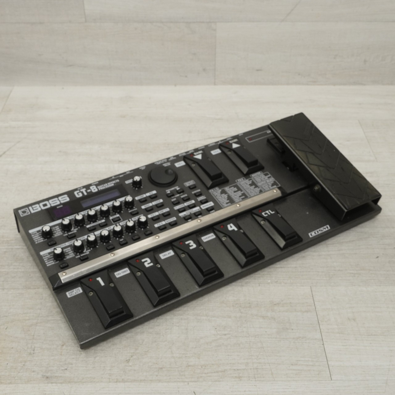Used Boss GT-8 Multi-fx Pedal