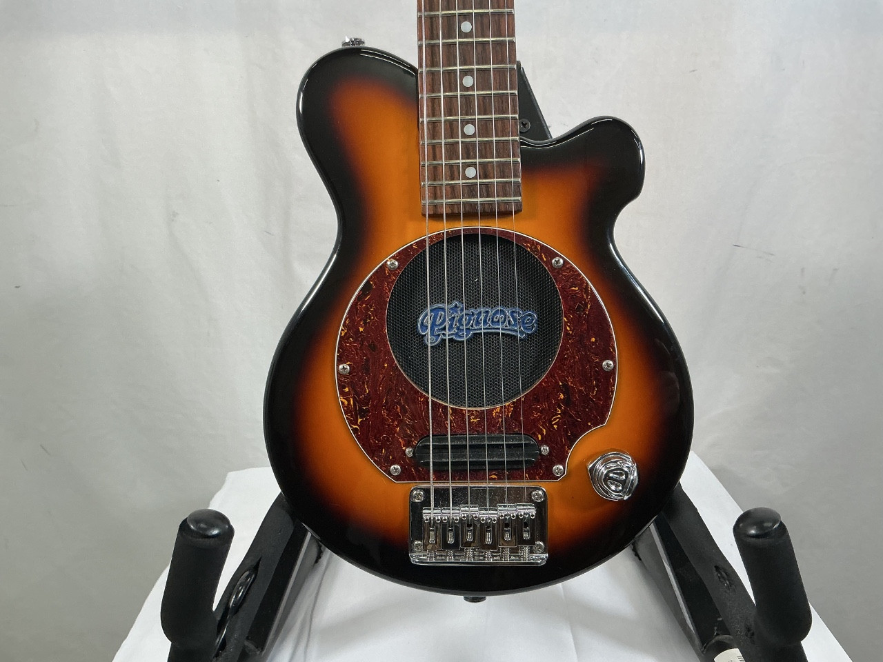 Used Pignose PGG-200 TRAVEL GUITAR Double Cut Electric Guitar