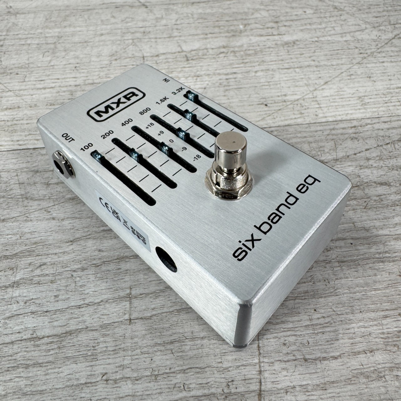 Used MXR M109S - Six Band EQ Pedal