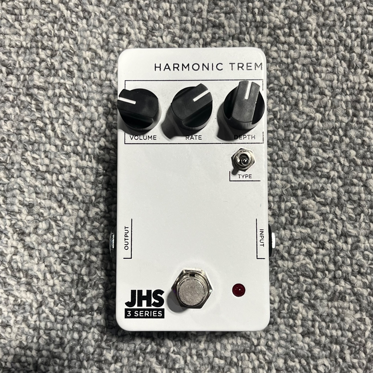 Used JHS PEDALS 3 SERIES HARMONIC TREM Guitar Tremolo Pedal