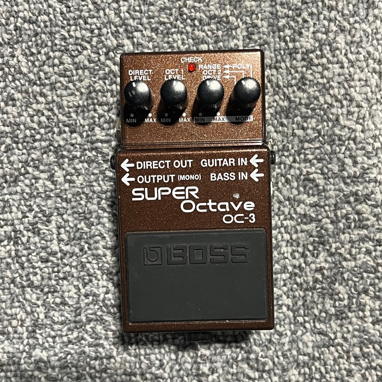 BOSS SUPER Octave OC-3 Boss OC-3 Super Octave Guitar Effect Pedal