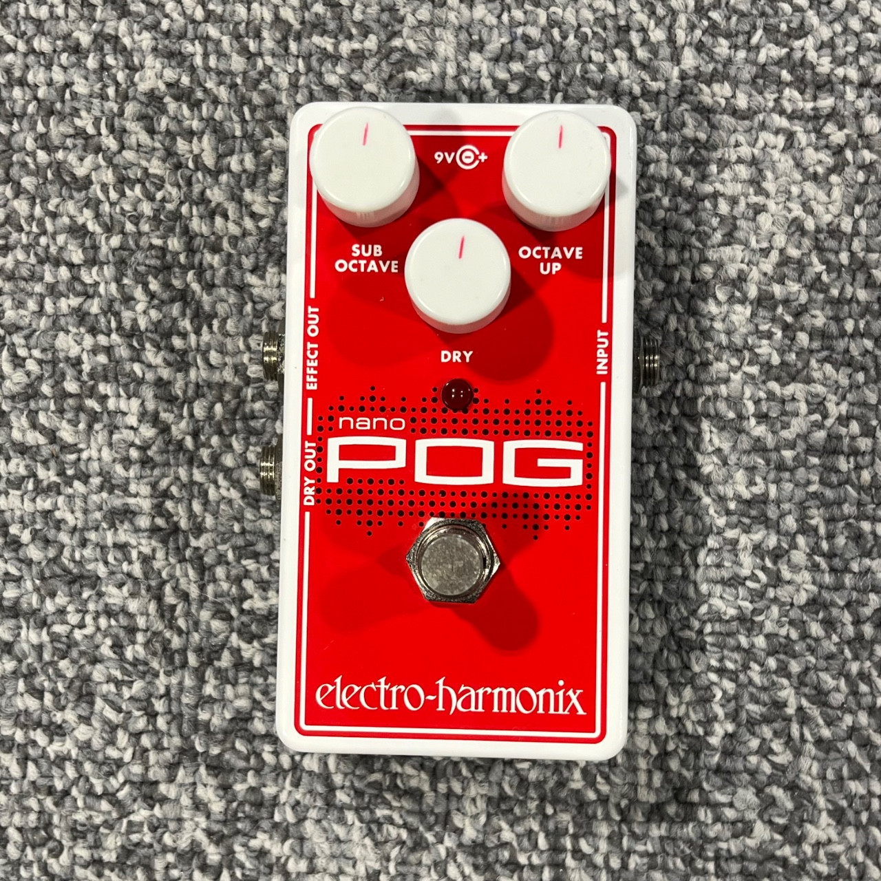 Used ELECTRO HARMONIX NANO POG Guitar Octave Pedal