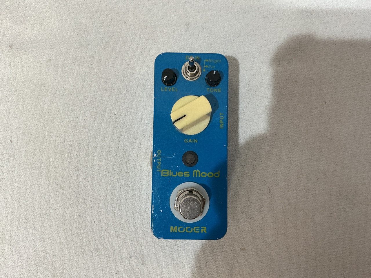 Used Mooer BLUES MOOD Overdrive Pedal